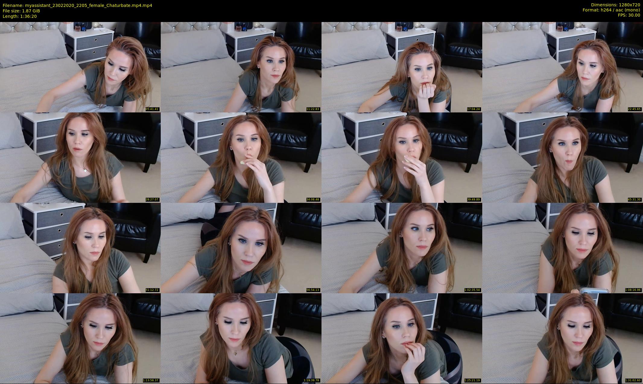 myassistant — 97 minute Chaturbate female cam show recording, 720p, Feb 23, 2020