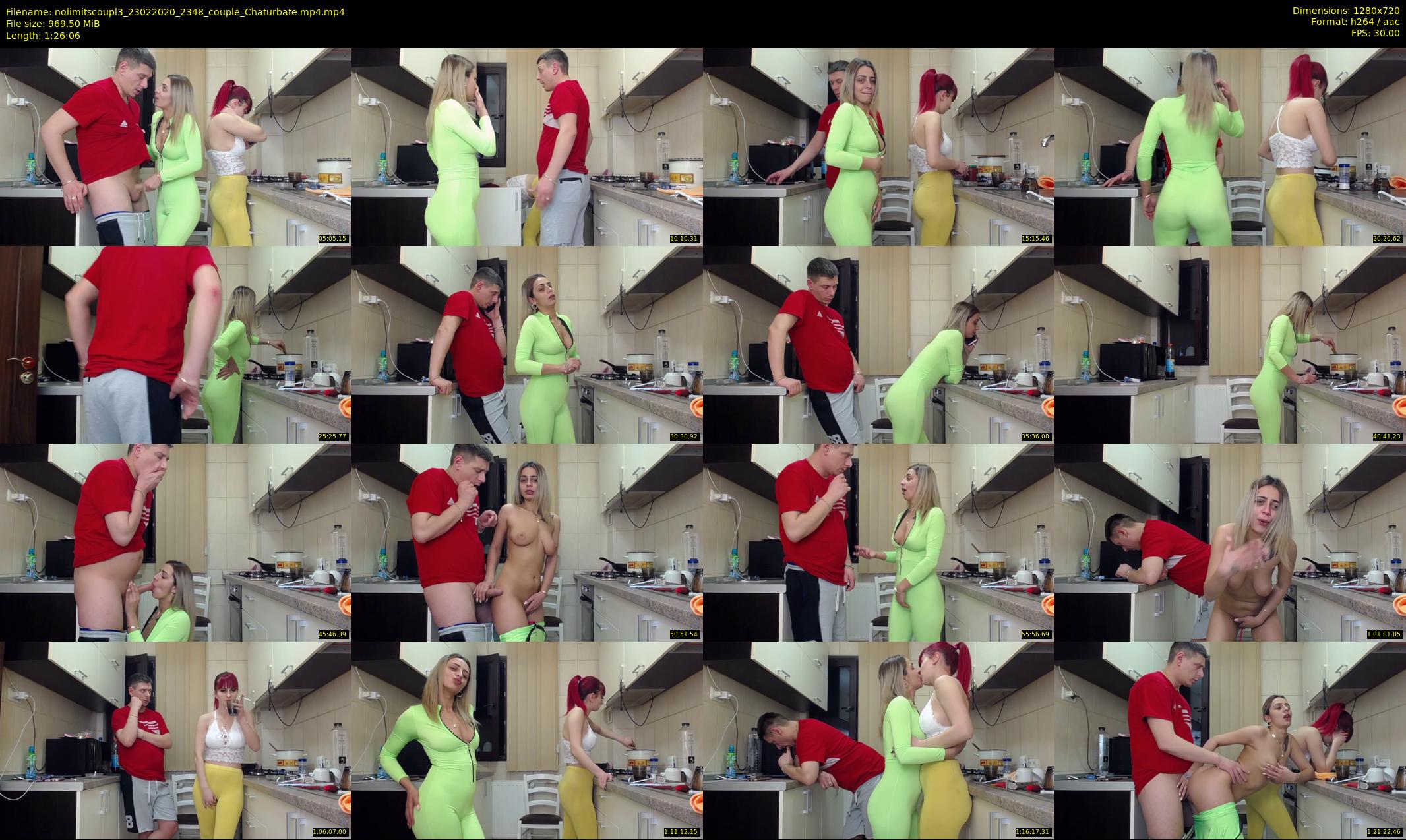 nolimitscoupl3 — 87 minute Chaturbate couple cam show recording, 720p, Feb 23, 2020