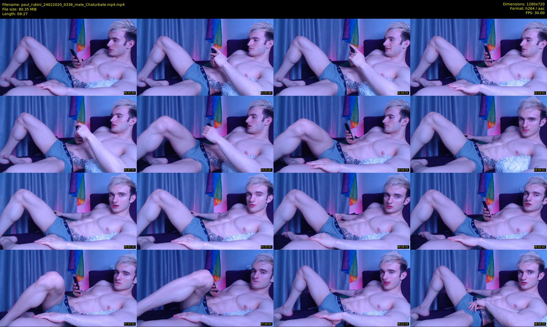 paul_rubini — 10 minute Chaturbate male cam show recording, 720p, Feb 24, 2020
