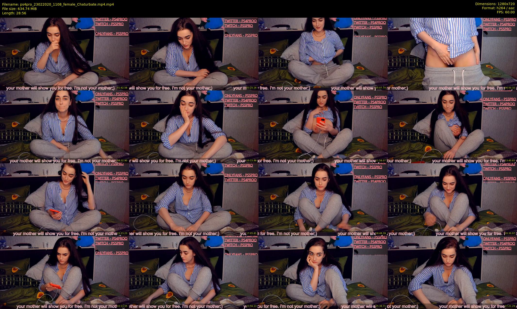 ps4pro — 29 minute Chaturbate female cam show recording, 720p, Feb 23, 2020