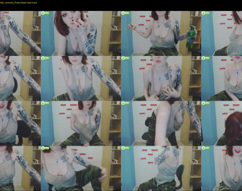 temptingfox — 57 minute Chaturbate female cam show recording, 720p, Feb 23, 2020