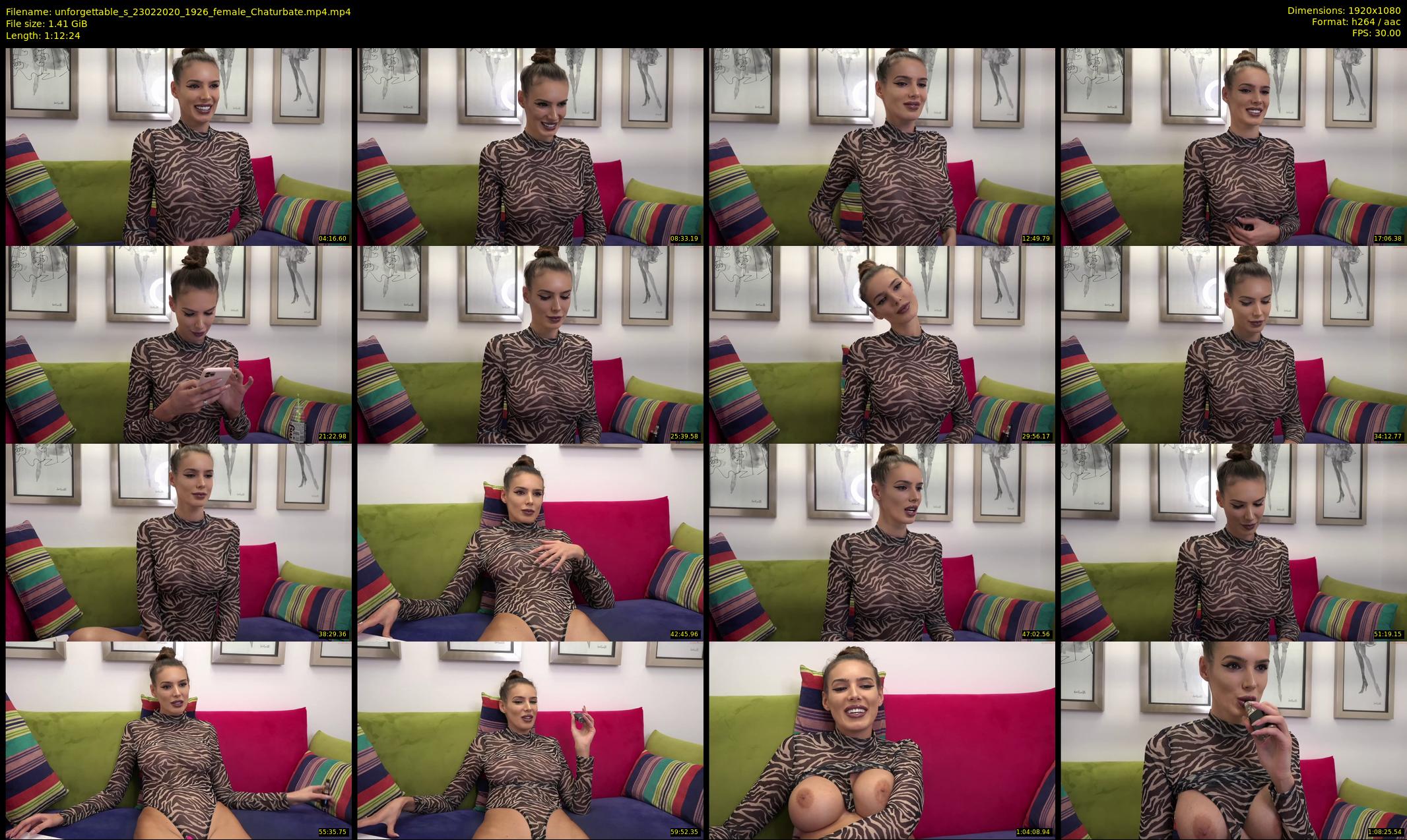 unforgettable_s — 73 minute Chaturbate female cam show recording, 1080p, Feb 23, 2020
