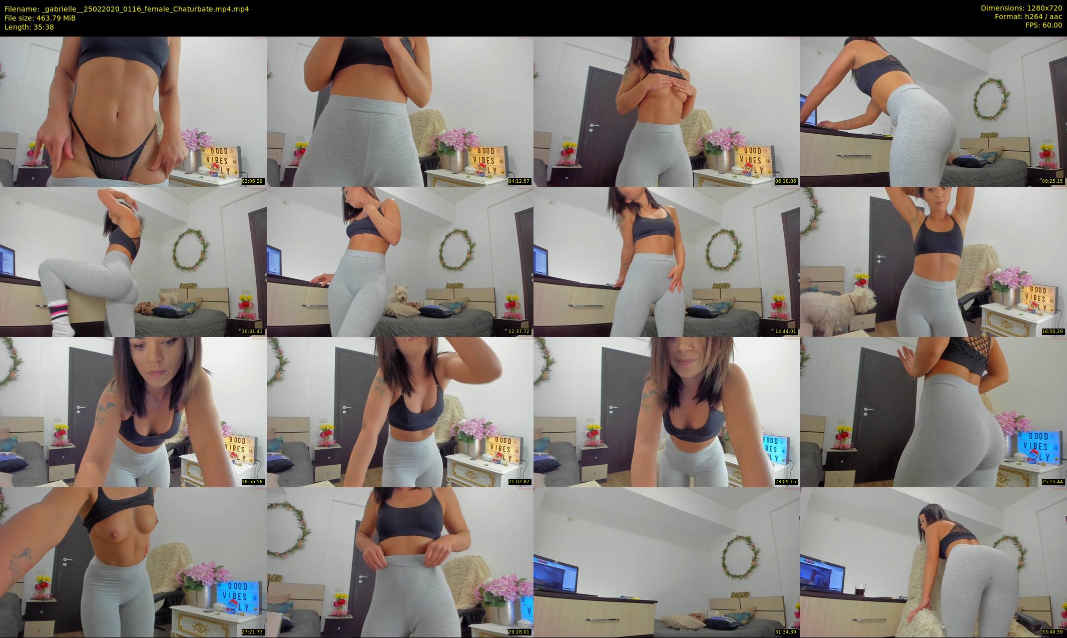 _gabrielle_ — 36 minute Chaturbate female cam show recording, 720p, Feb 25, 2020