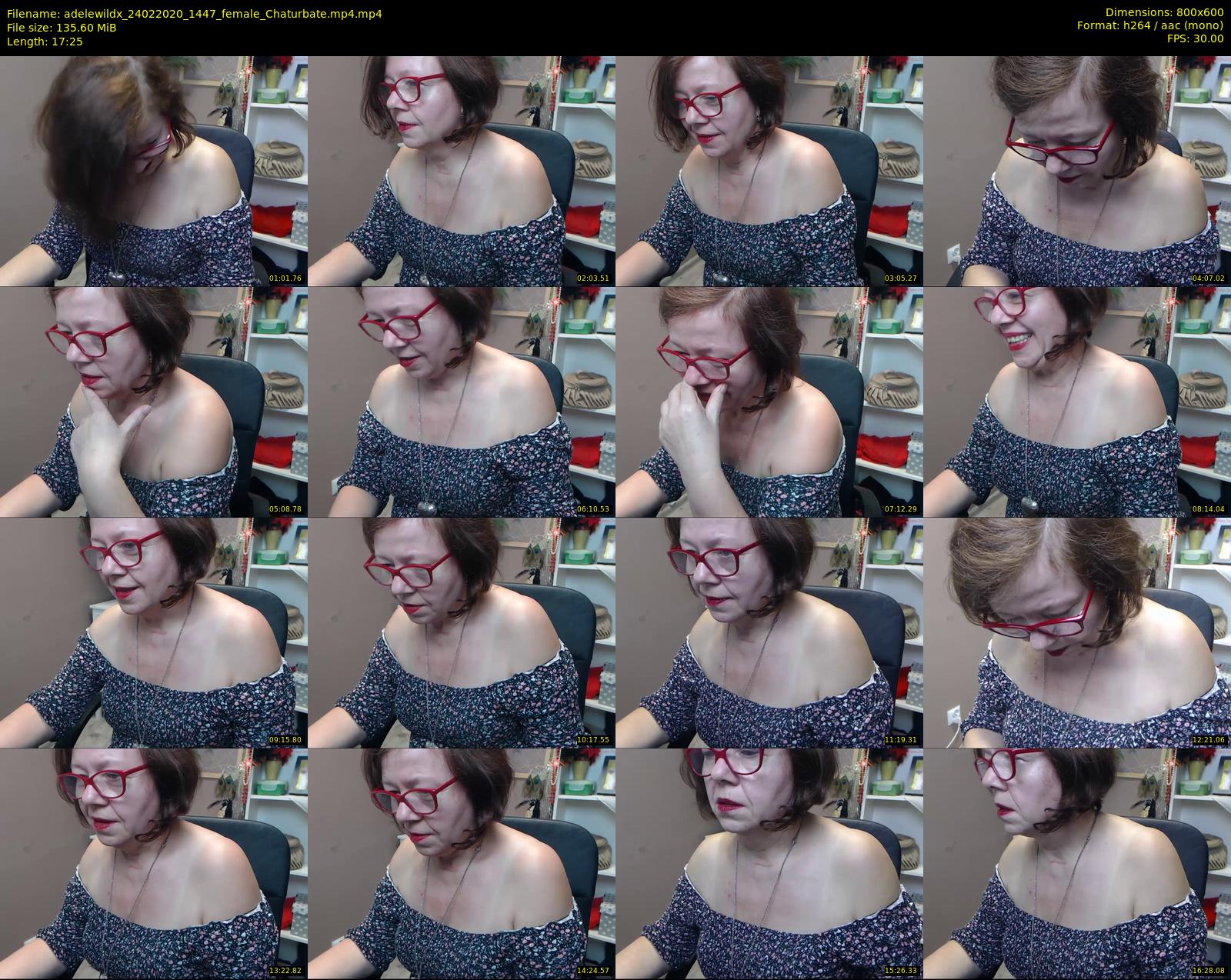 adelewildx — 18 minute Chaturbate female cam show recording, 480p, Feb 24, 2020