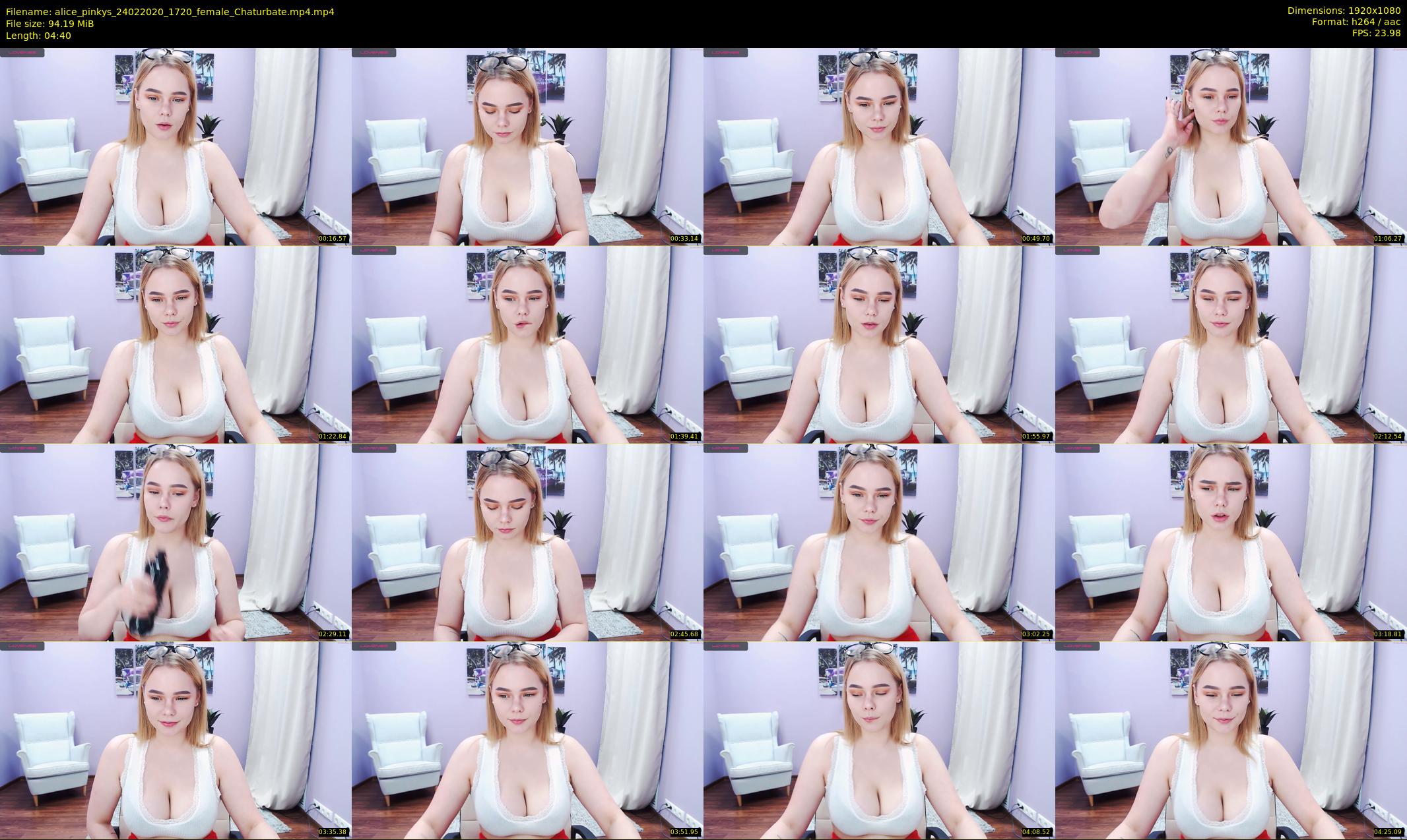 alice_pinkys — 5 minute Chaturbate female cam show recording, 1080p, Feb 24, 2020
