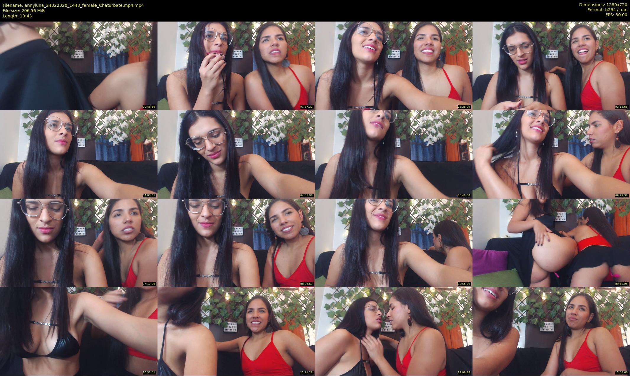 annyluna — 14 minute Chaturbate female cam show recording, 720p, Feb 24, 2020