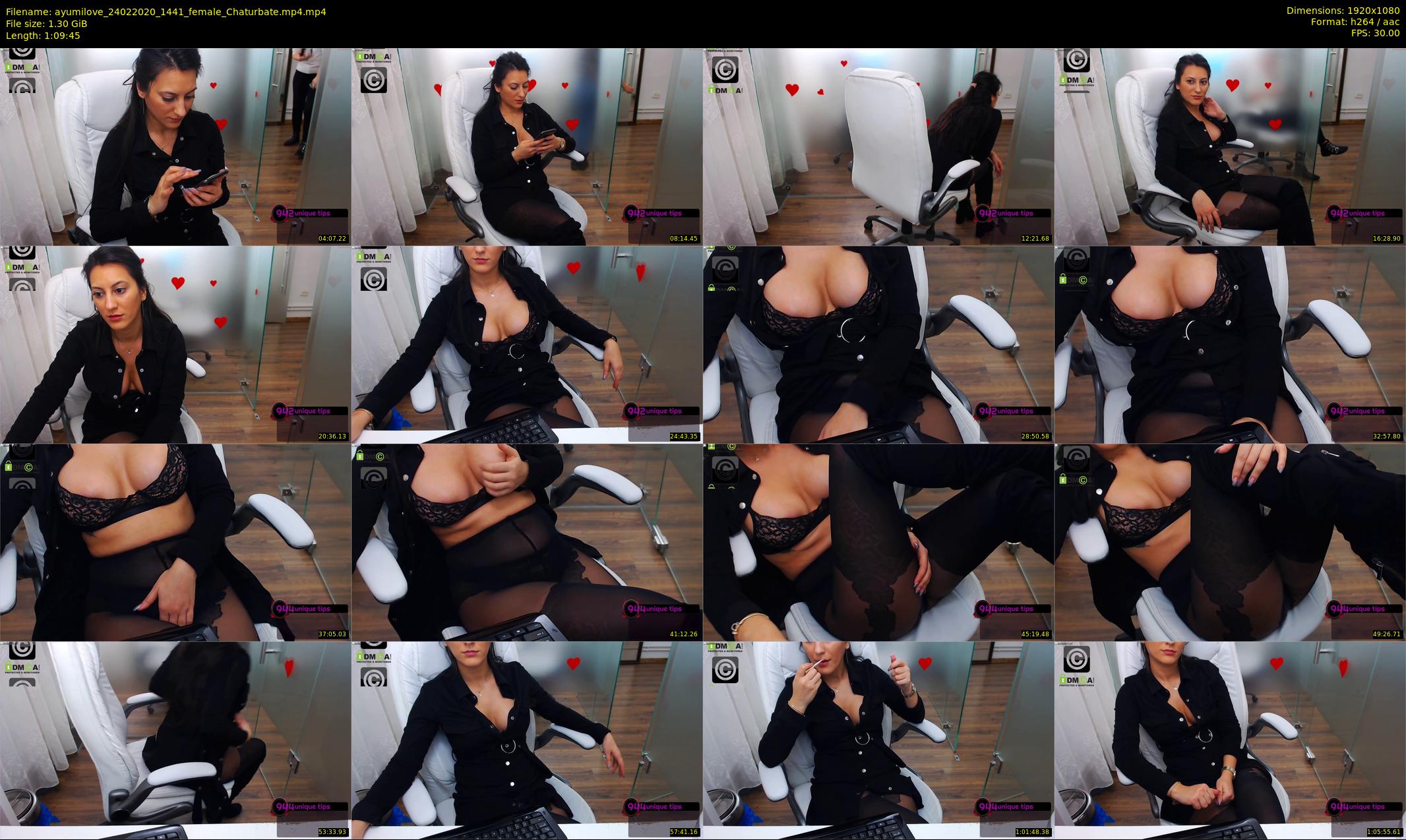 ayumilove — 70 minute Chaturbate female cam show recording, 1080p, Feb 24, 2020