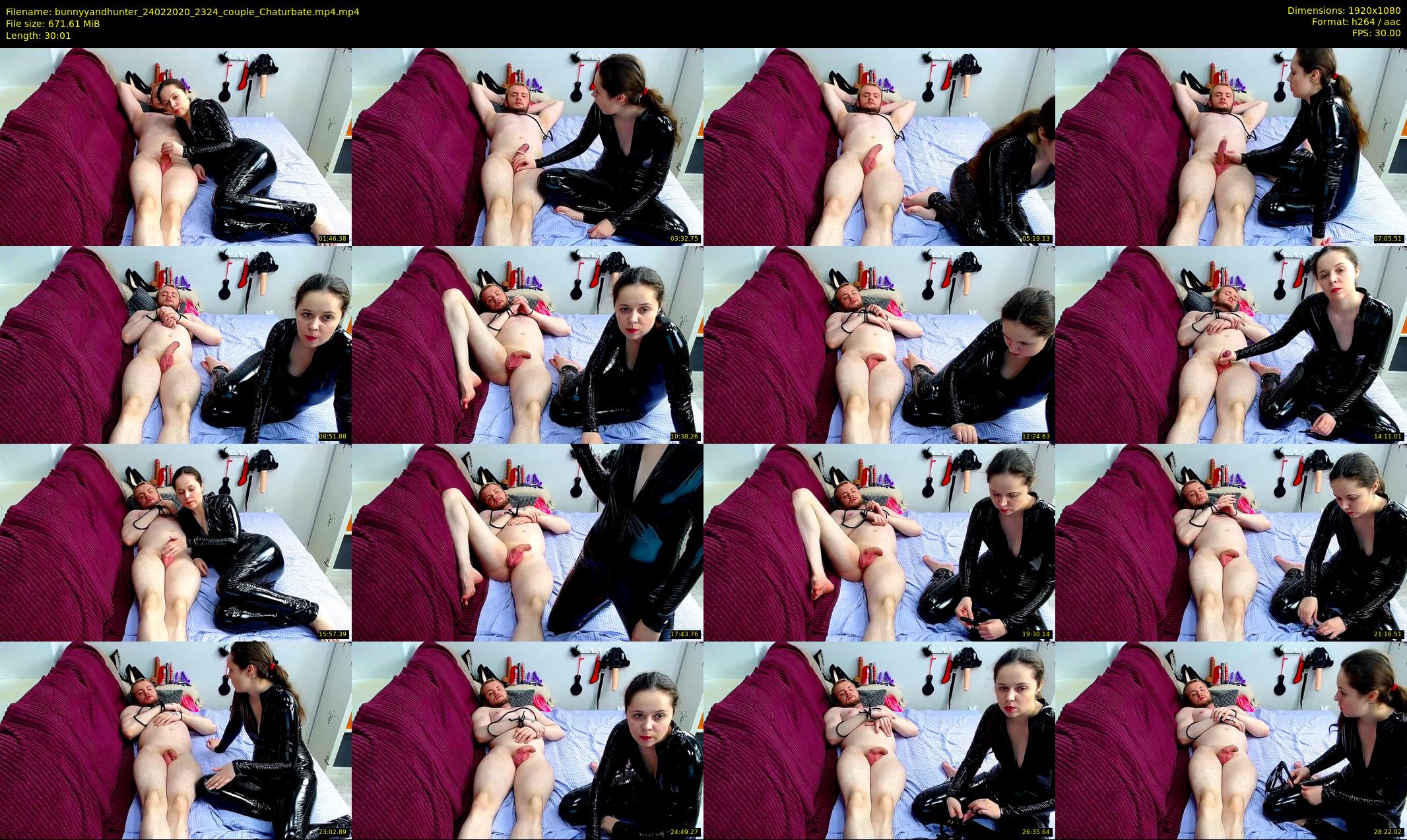 bunnyyandhunter — 31 minute Chaturbate couple cam show recording, 1080p, Feb 24, 2020