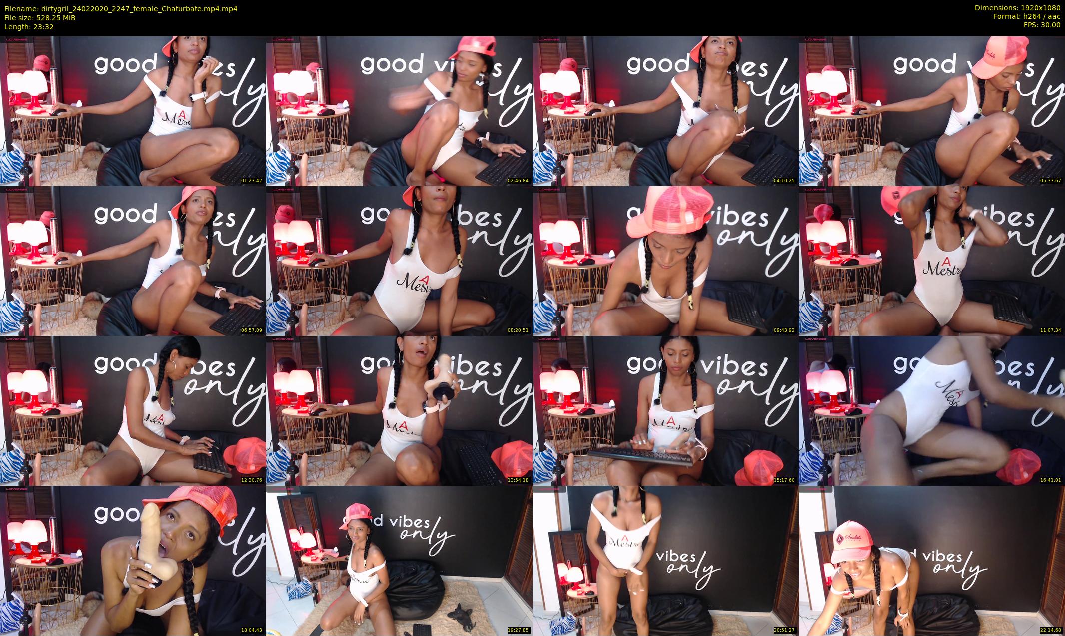 dirtygril — 24 minute Chaturbate female cam show recording, 1080p, Feb 24, 2020