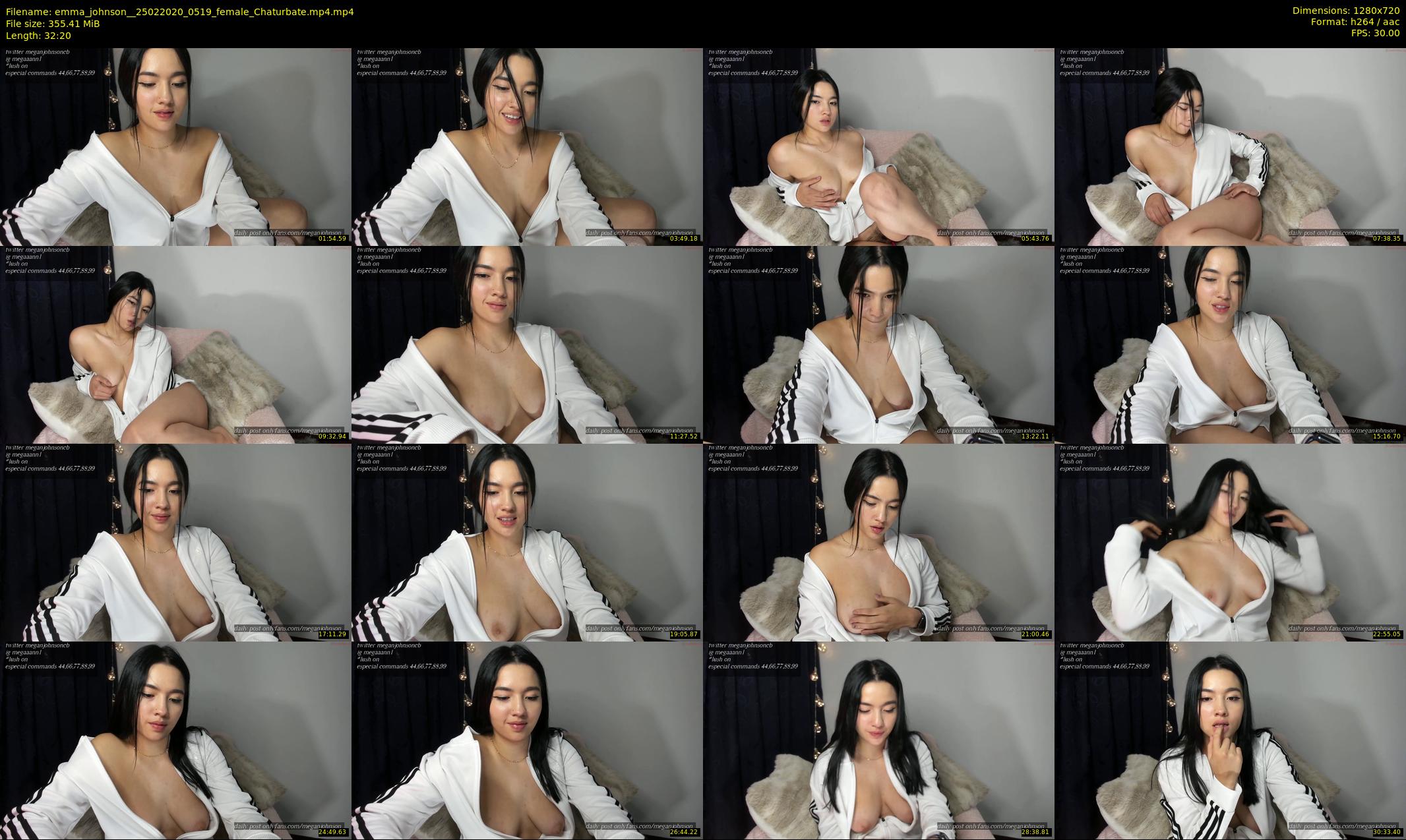 emma_johnson_ — 33 minute Chaturbate female cam show recording, 720p, Feb 25, 2020