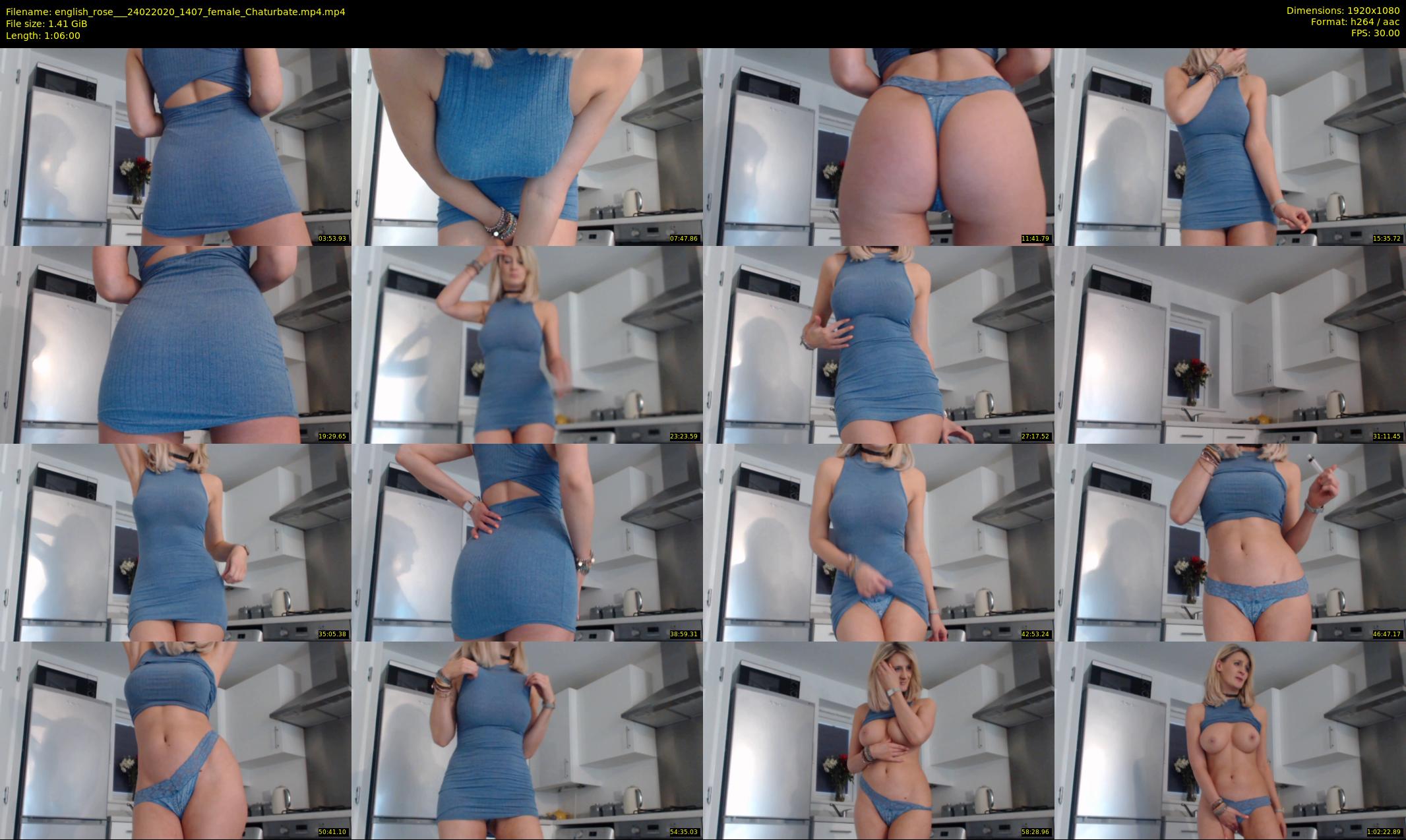english_rose__ — 66 minute Chaturbate female cam show recording, 1080p, Feb 24, 2020