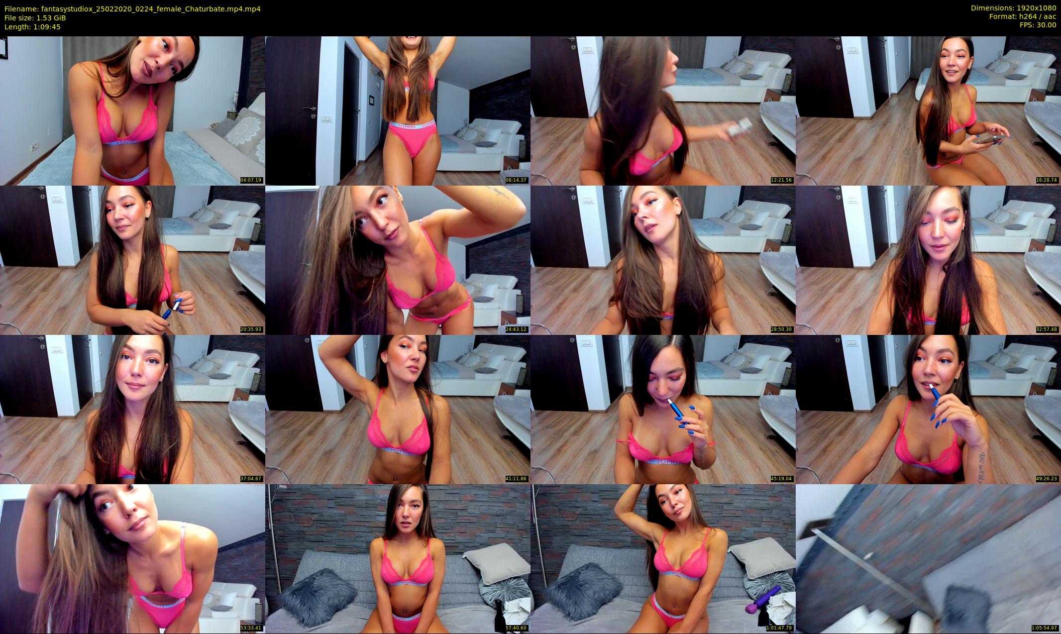 fantasystudiox — 70 minute Chaturbate female cam show recording, 1080p, Feb 25, 2020