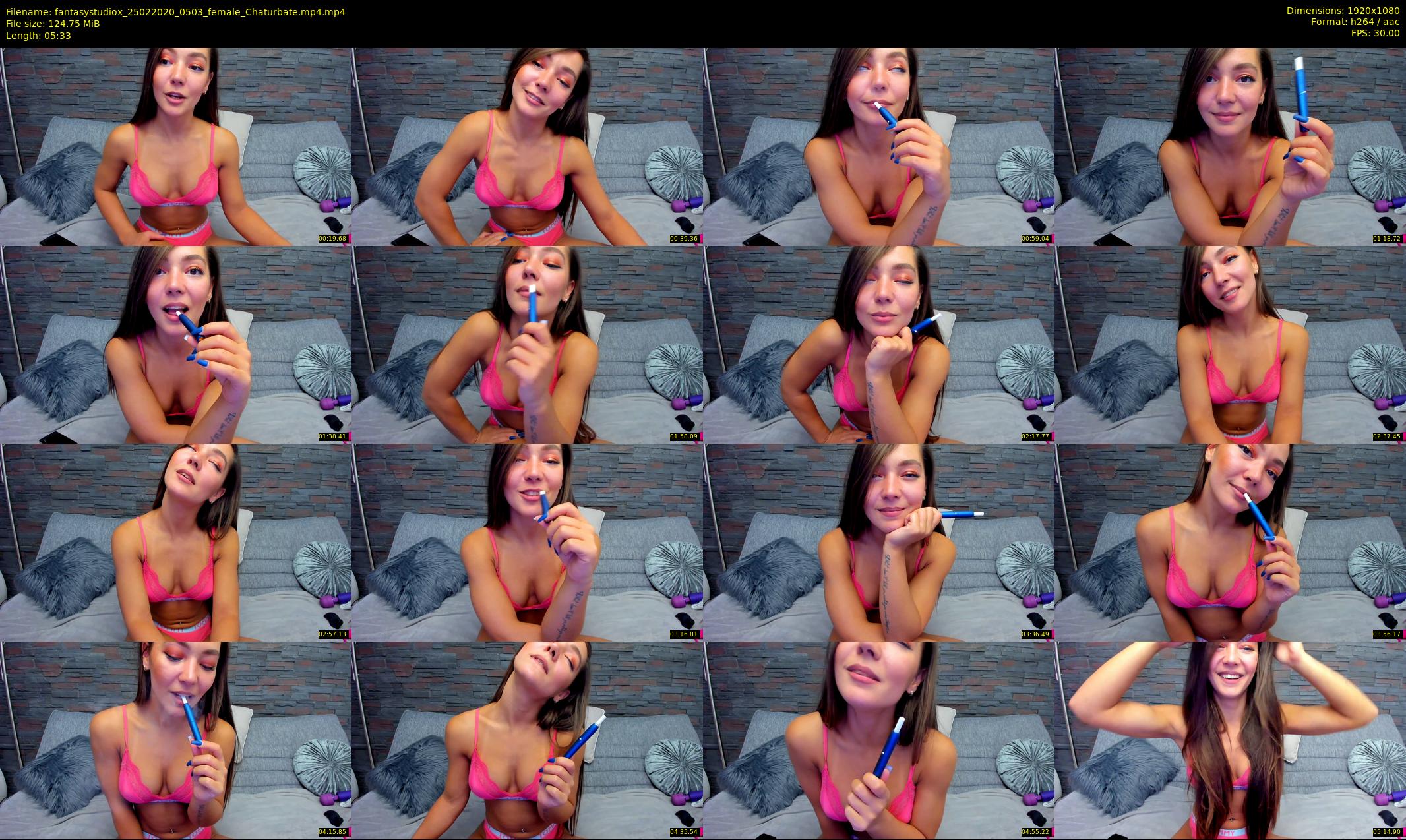 fantasystudiox — 6 minute Chaturbate female cam show recording, 1080p, Feb 25, 2020