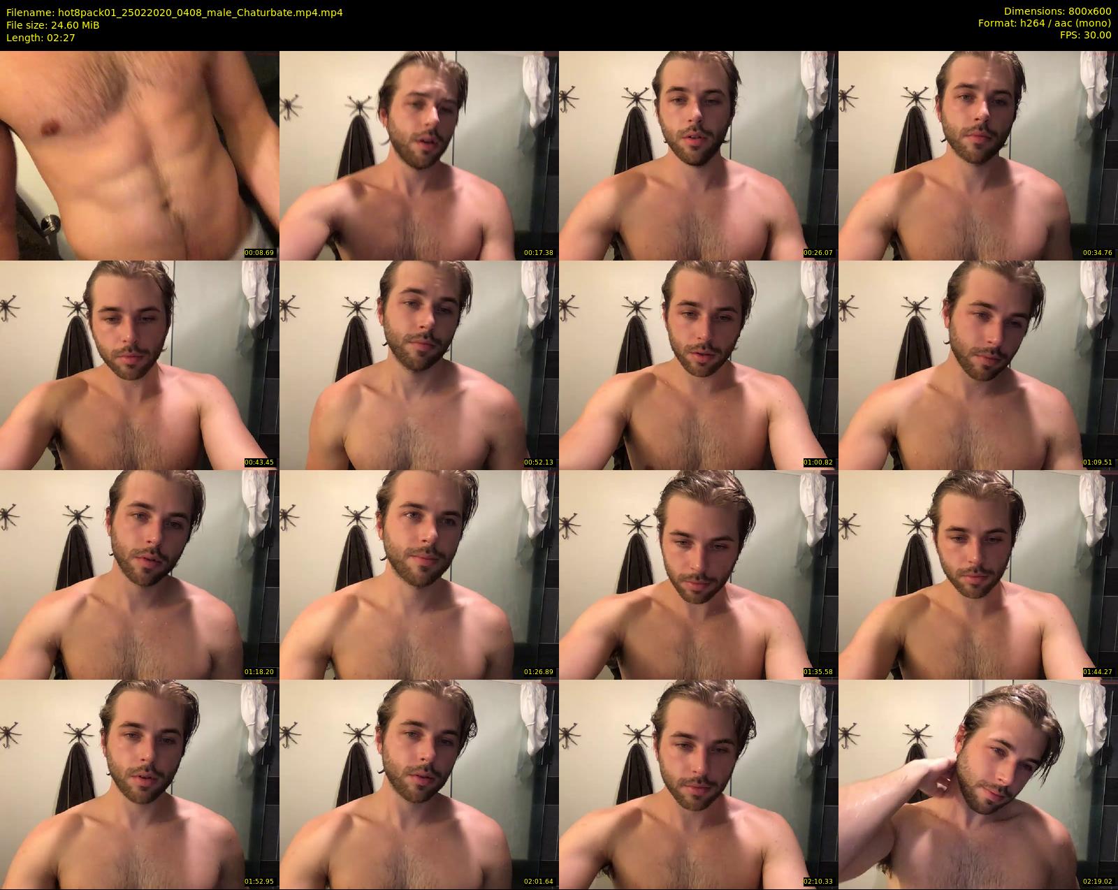 hot8pack01 — 3 minute Chaturbate male cam show recording, 480p, Feb 25, 2020