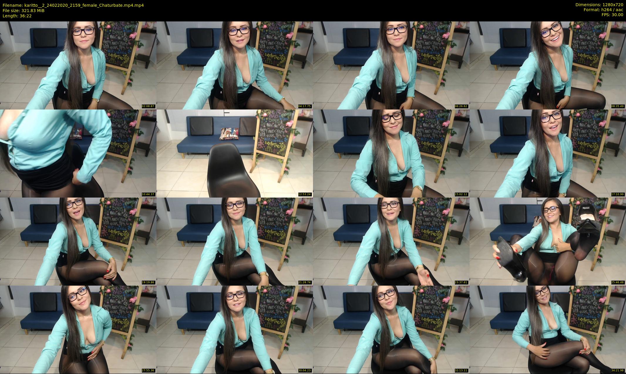karitto__2 — 37 minute Chaturbate female cam show recording, 720p, Feb 24, 2020