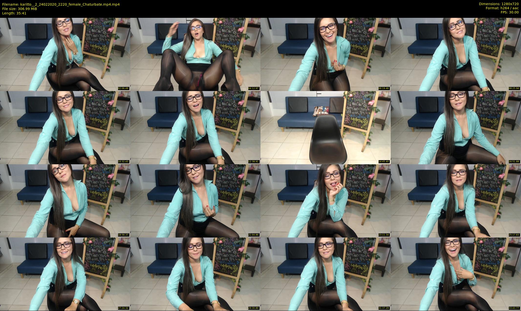 karitto__2 — 36 minute Chaturbate female cam show recording, 720p, Feb 24, 2020
