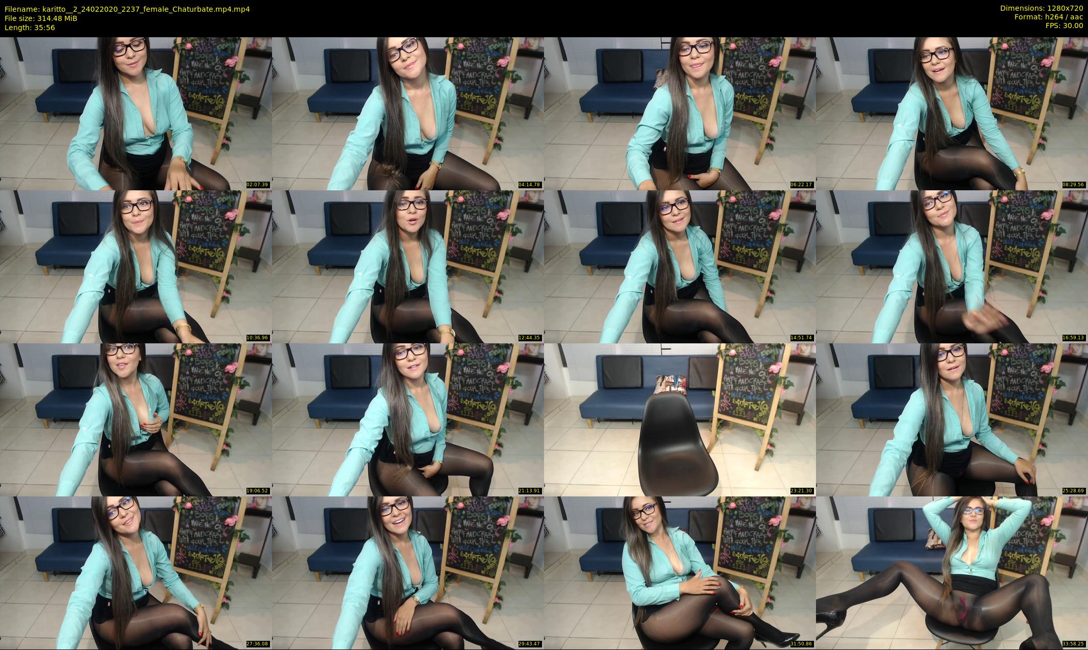 karitto__2 — 36 minute Chaturbate female cam show recording, 720p, Feb 24, 2020