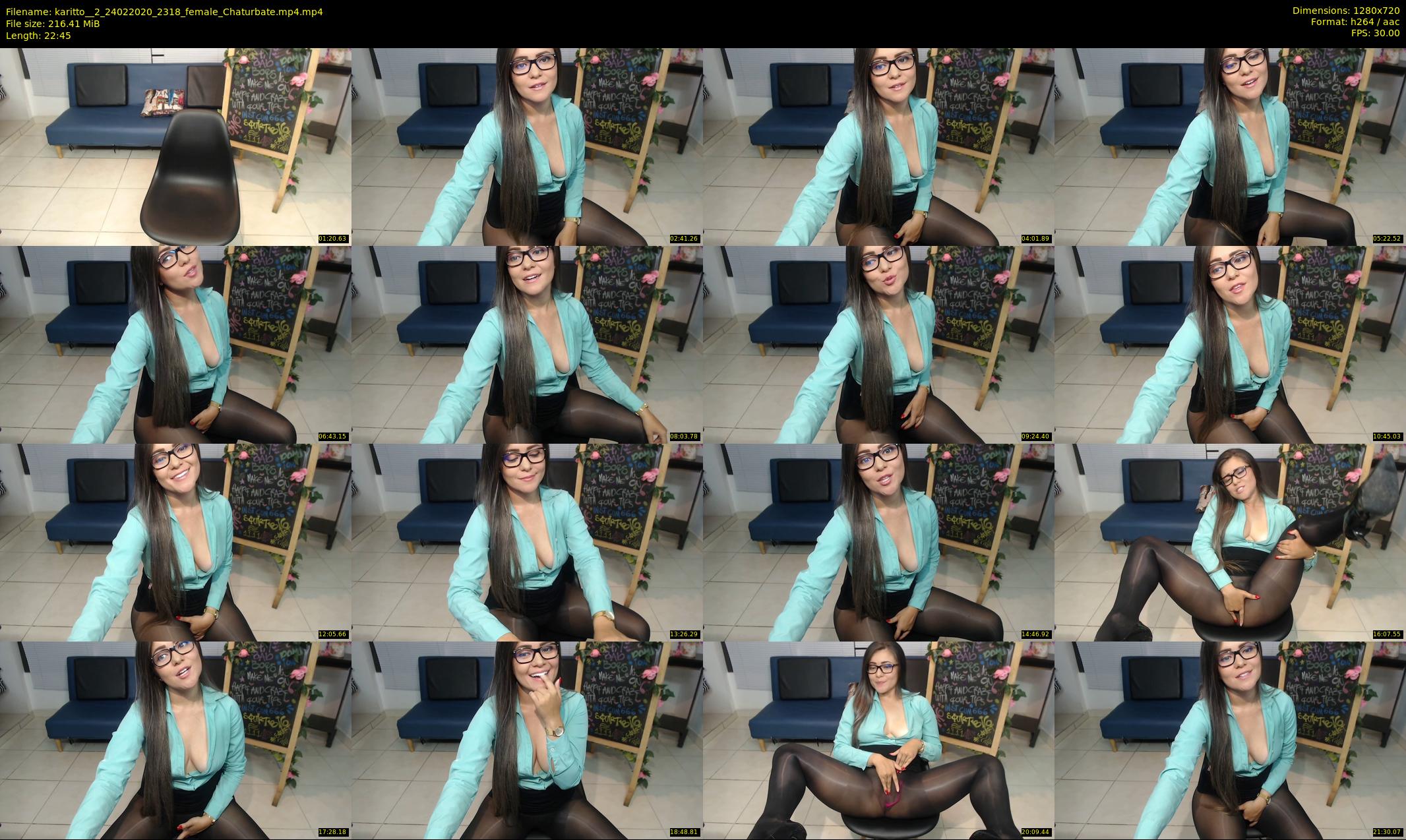 karitto__2 — 23 minute Chaturbate female cam show recording, 720p, Feb 24, 2020