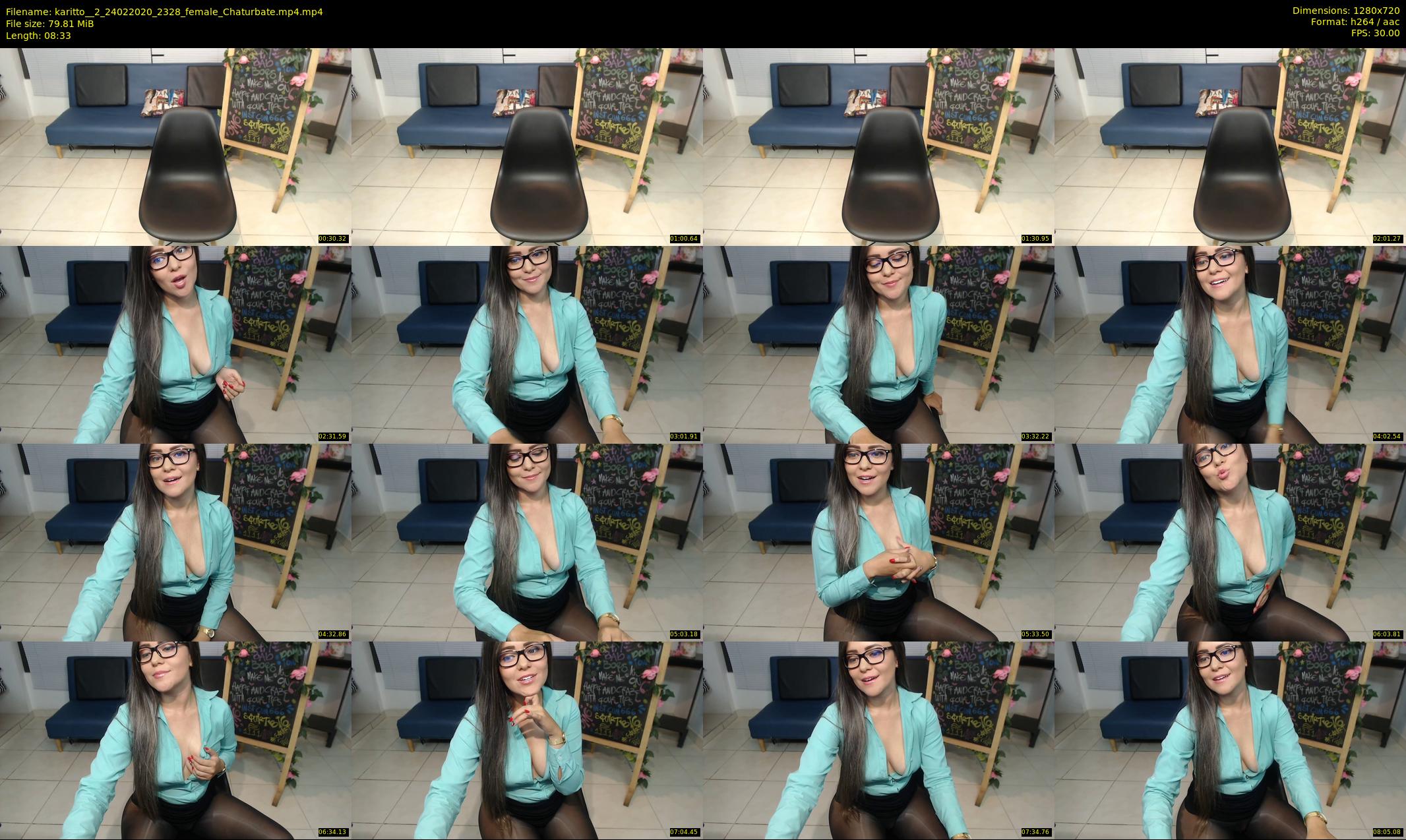 karitto__2 — 9 minute Chaturbate female cam show recording, 720p, Feb 24, 2020
