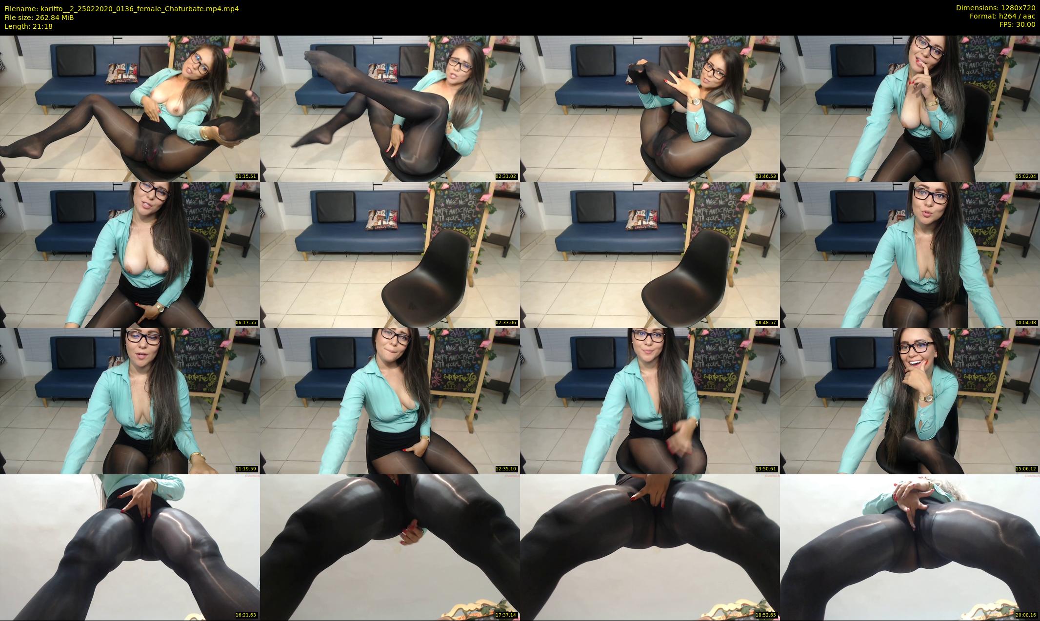 karitto__2 — 22 minute Chaturbate female cam show recording, 720p, Feb 25, 2020
