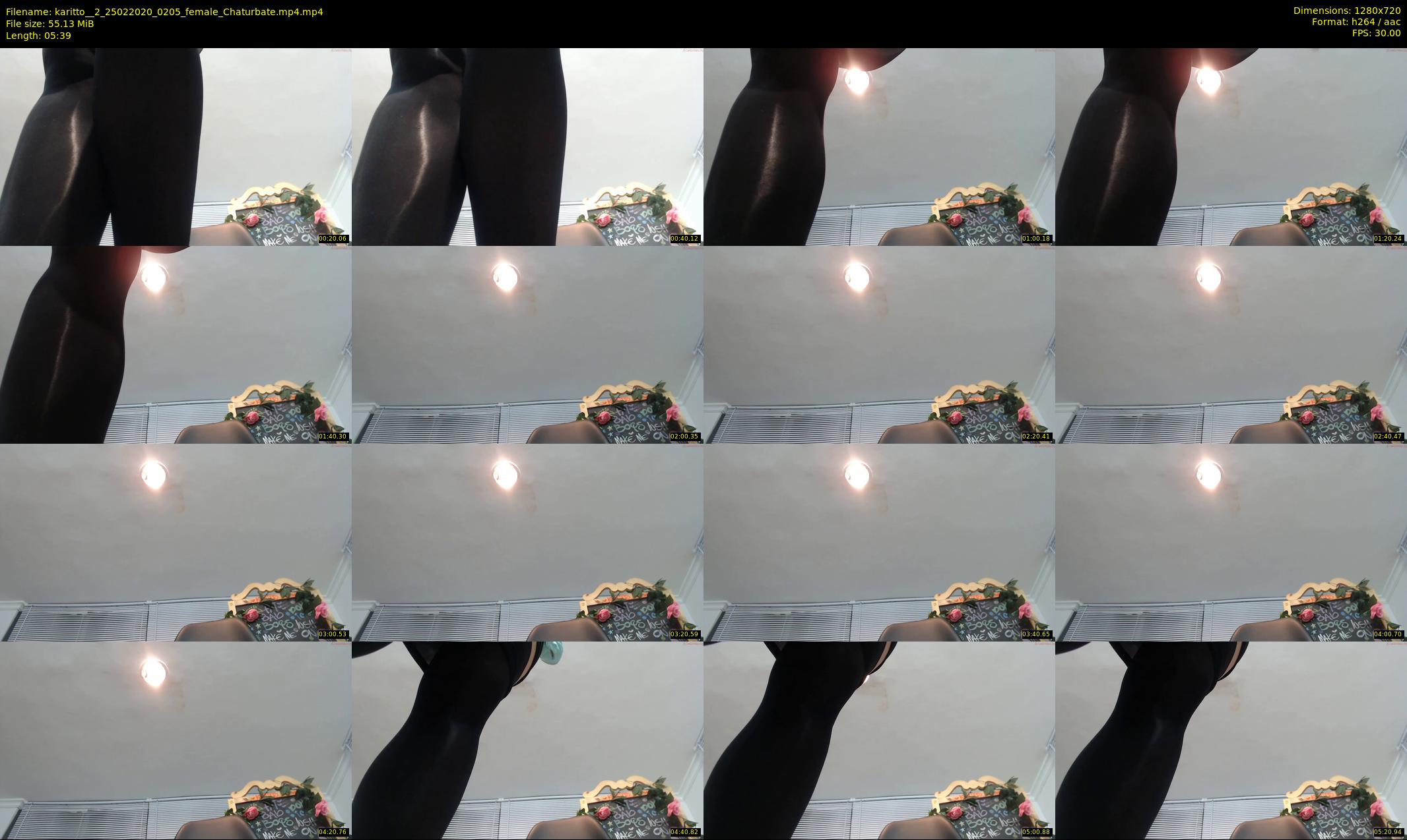 karitto__2 — 6 minute Chaturbate female cam show recording, 720p, Feb 25, 2020