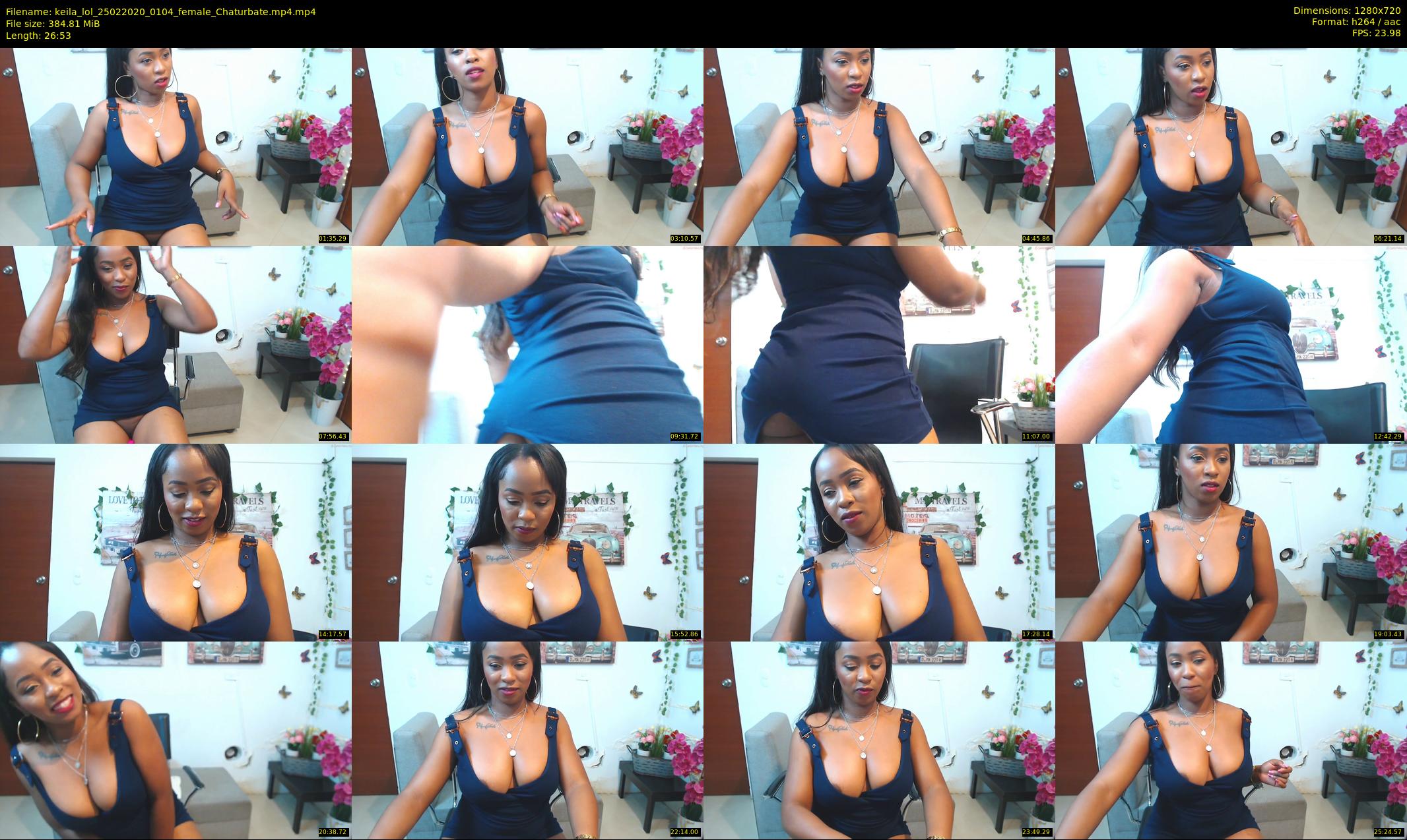 keila_lol — 27 minute Chaturbate female cam show recording, 720p, Feb 25, 2020