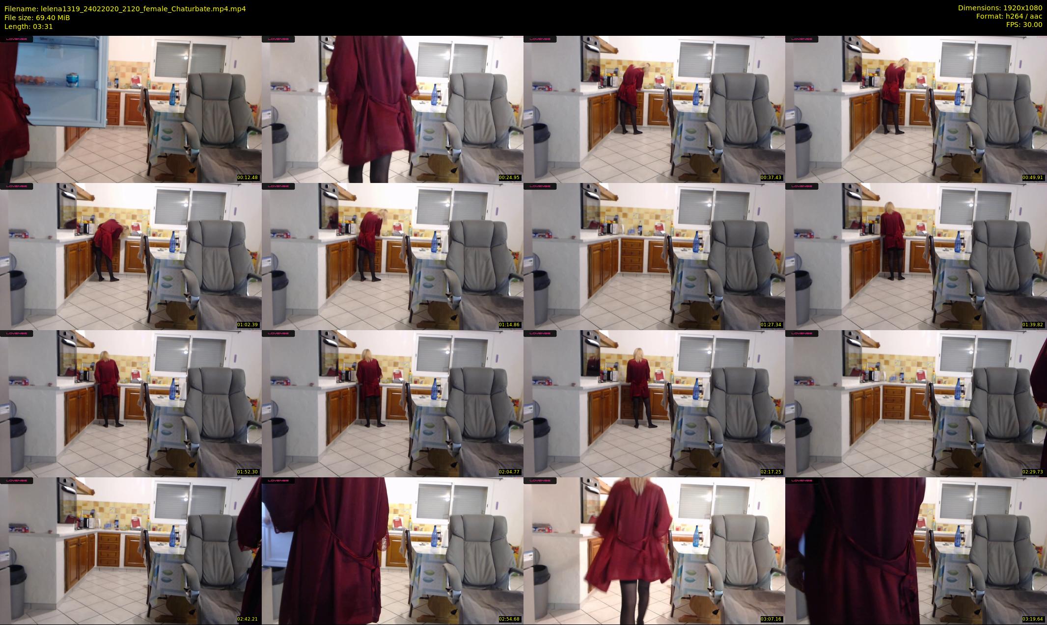 lelena1319 — 4 minute Chaturbate female cam show recording, 1080p, Feb 24, 2020