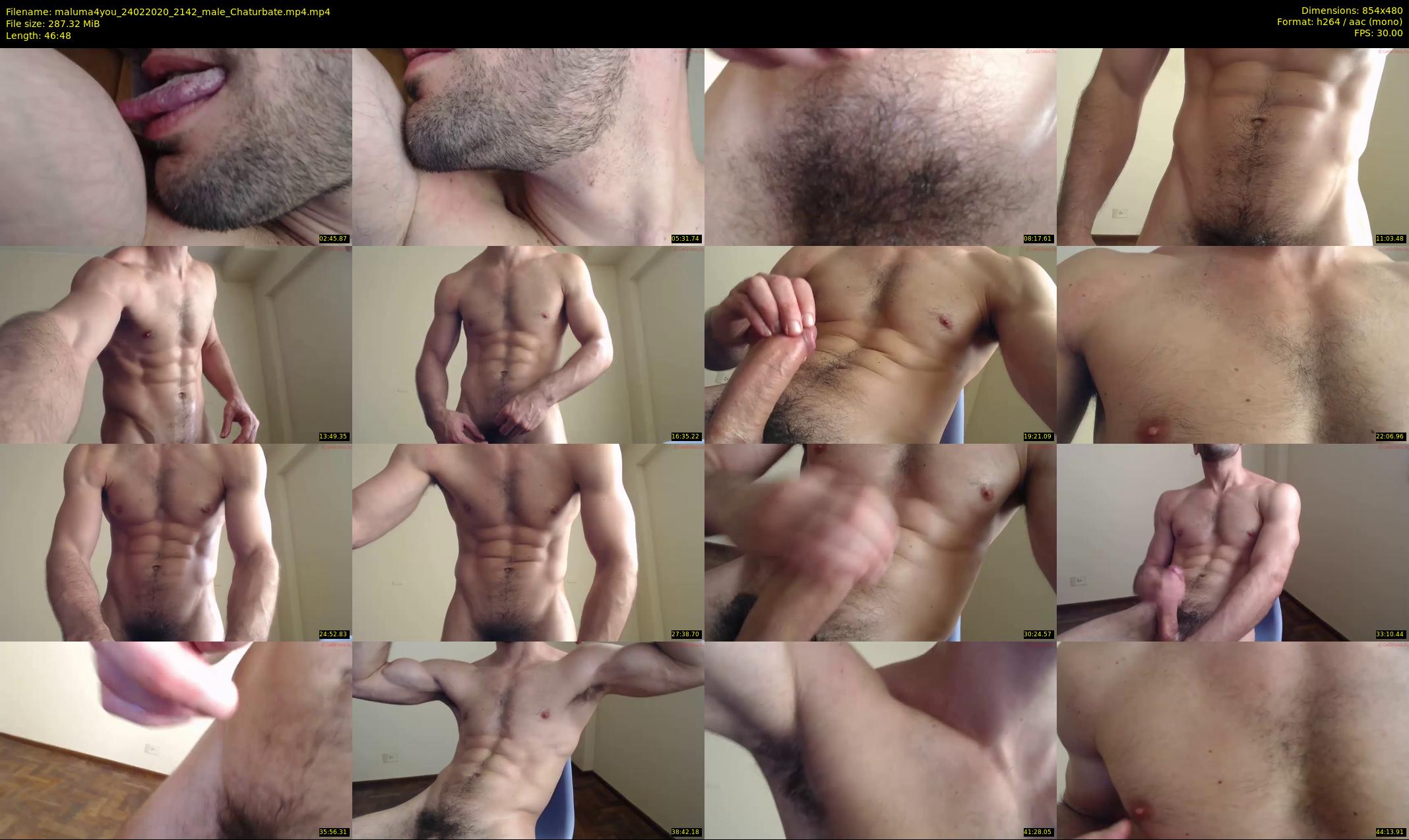 maluma4you — 47 minute Chaturbate male cam show recording, 480p, Feb 24, 2020