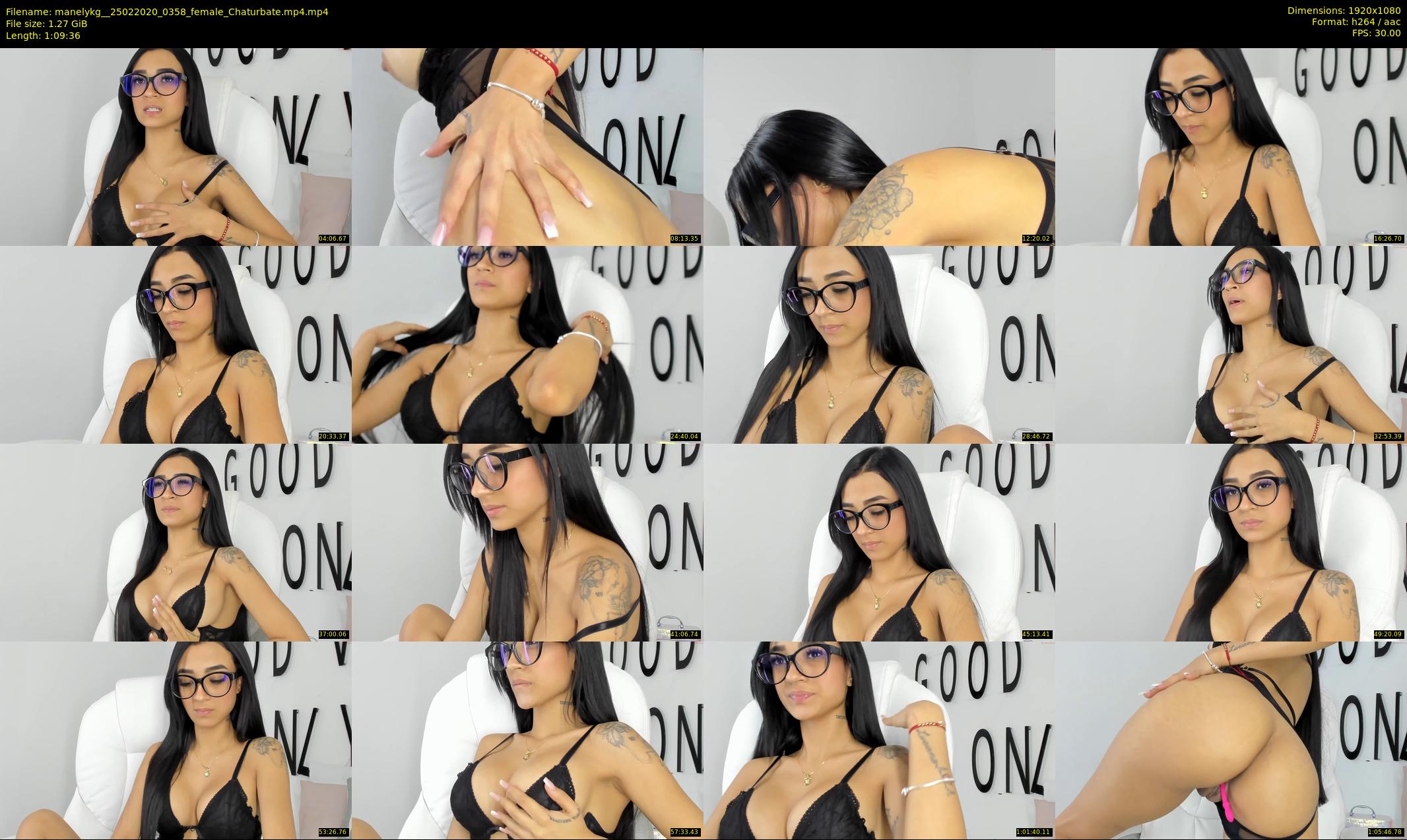 manelykg_ — 70 minute Chaturbate female cam show recording, 1080p, Feb 25, 2020