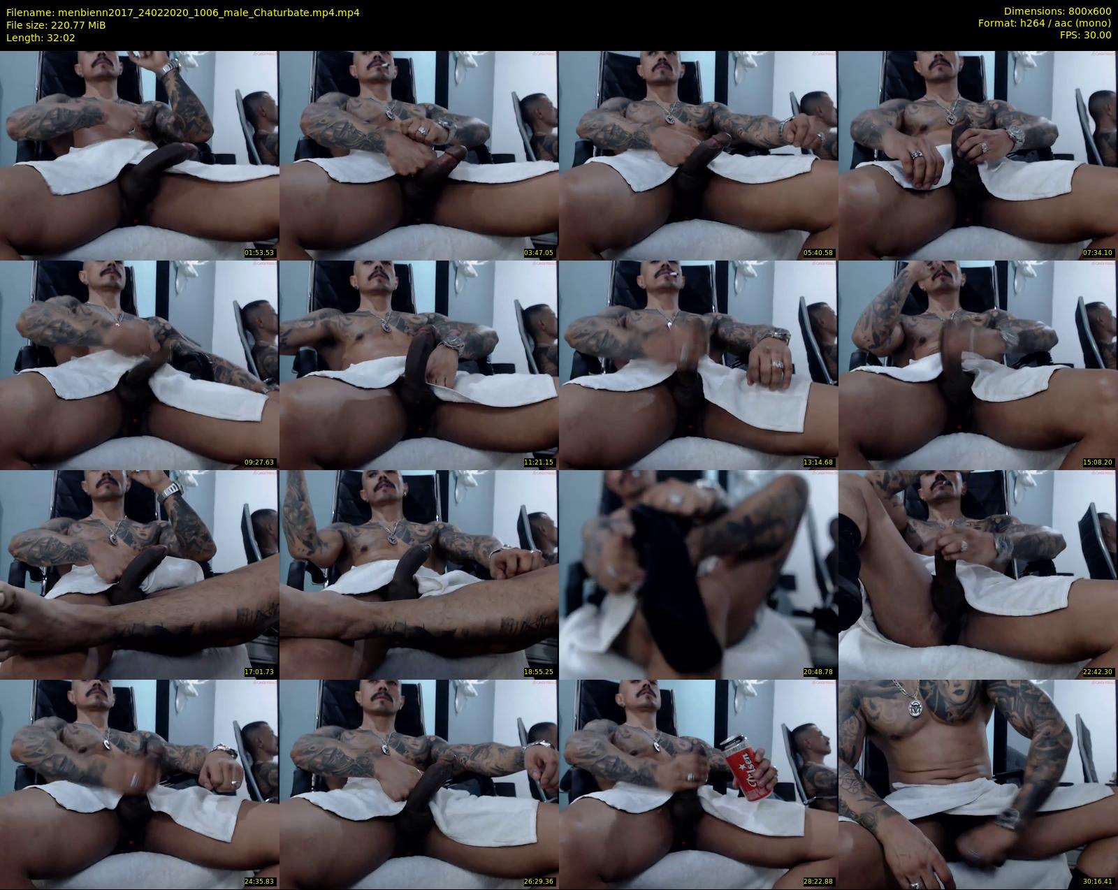 menbienn2017 — 33 minute Chaturbate male cam show recording, 480p, Feb 24, 2020