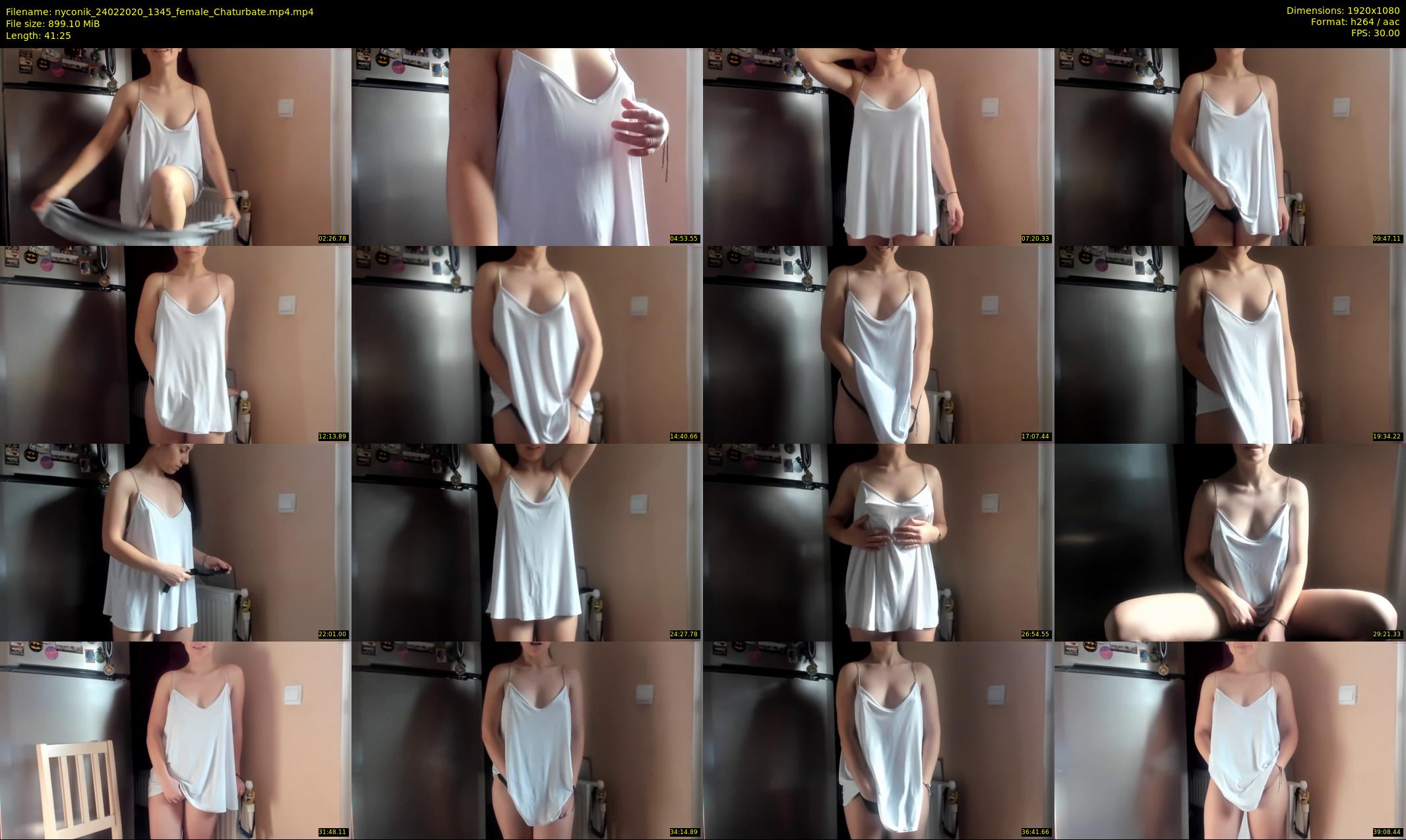 nyconik — 42 minute Chaturbate female cam show recording, 1080p, Feb 24, 2020
