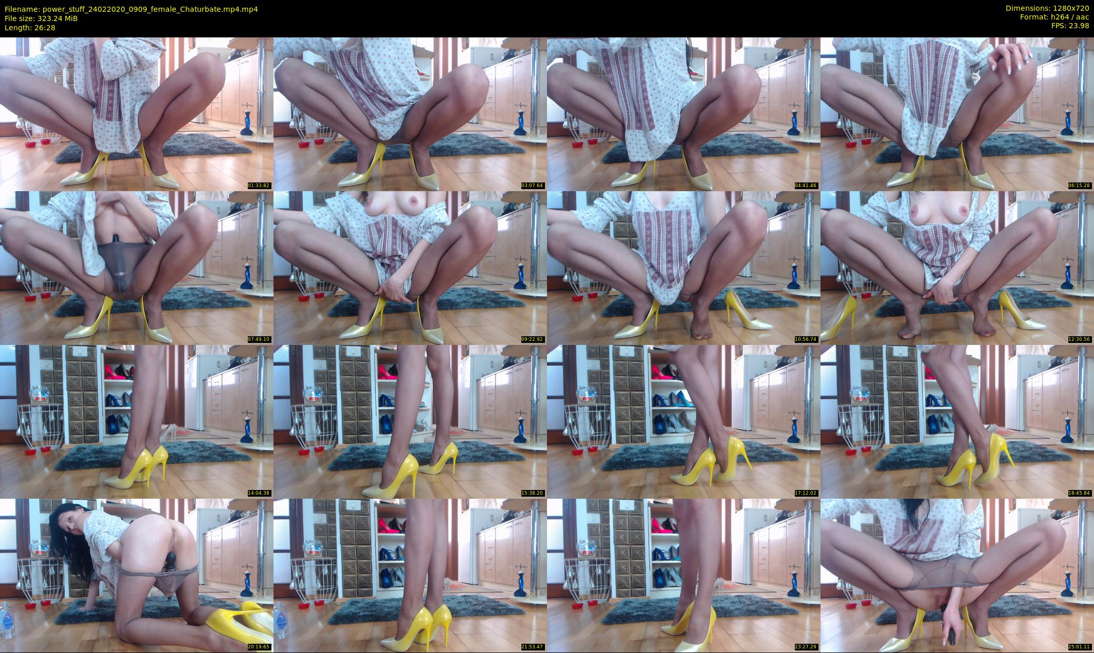 power_stuff — 27 minute Chaturbate female cam show recording, 720p, Feb 24, 2020