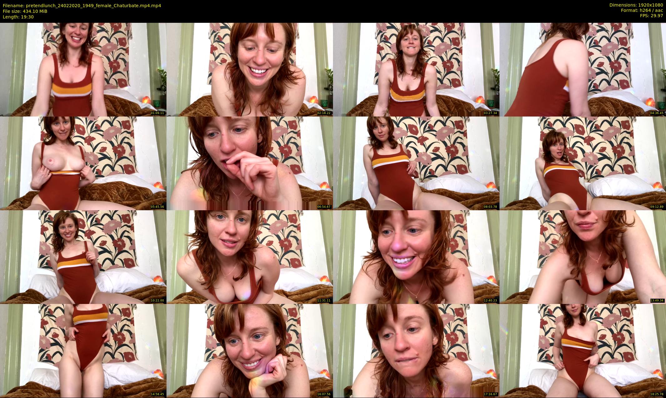 pretendlunch — 20 minute Chaturbate couple cam show recording, 1080p, Feb 24, 2020