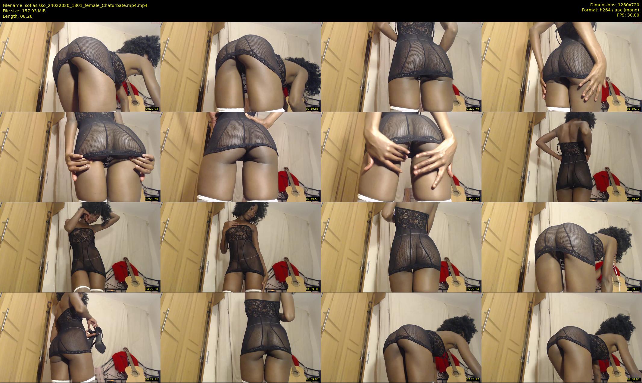 sofiasisko — 9 minute Chaturbate female cam show recording, 720p, Feb 24, 2020