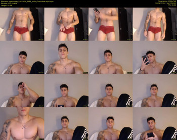 spartacozz — 26 minute Chaturbate male cam show recording, 720p, Feb 24, 2020