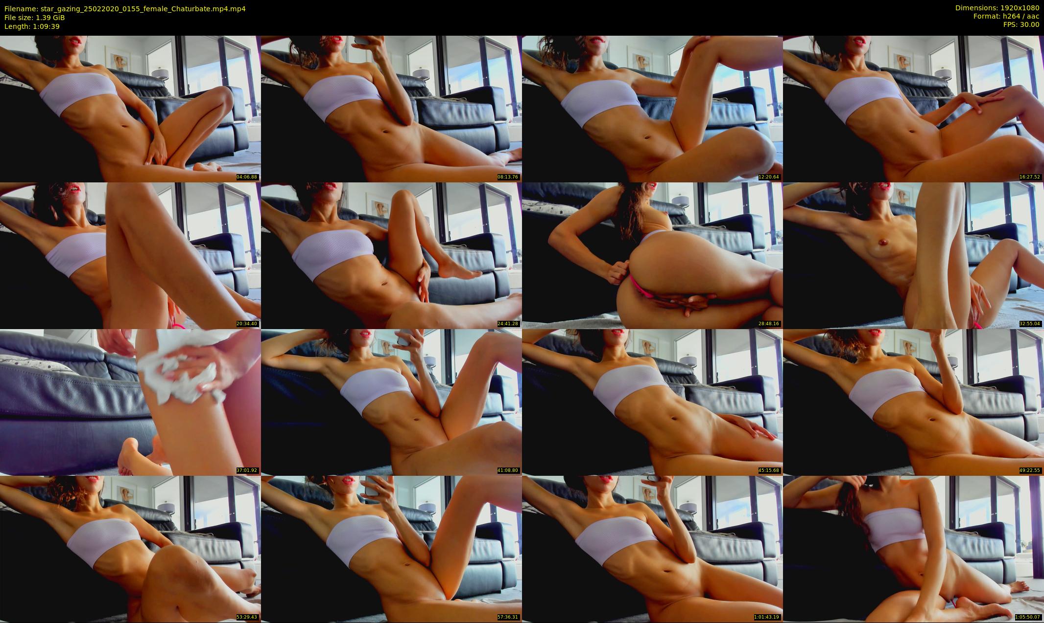 star_gazing — 70 minute Chaturbate female cam show recording, 1080p, Feb 25, 2020
