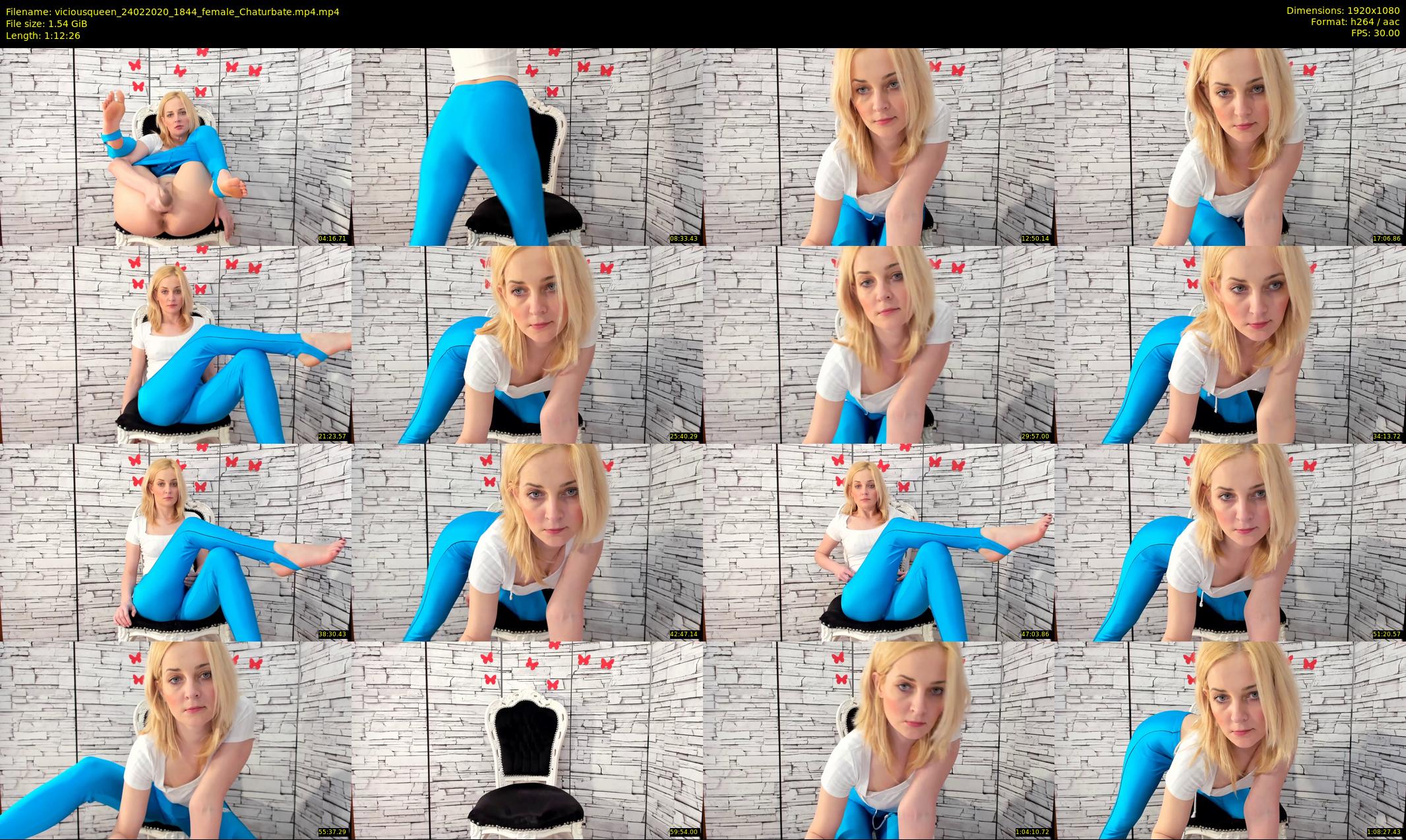 viciousqueen — 73 minute Chaturbate female cam show recording, 1080p, Feb 24, 2020