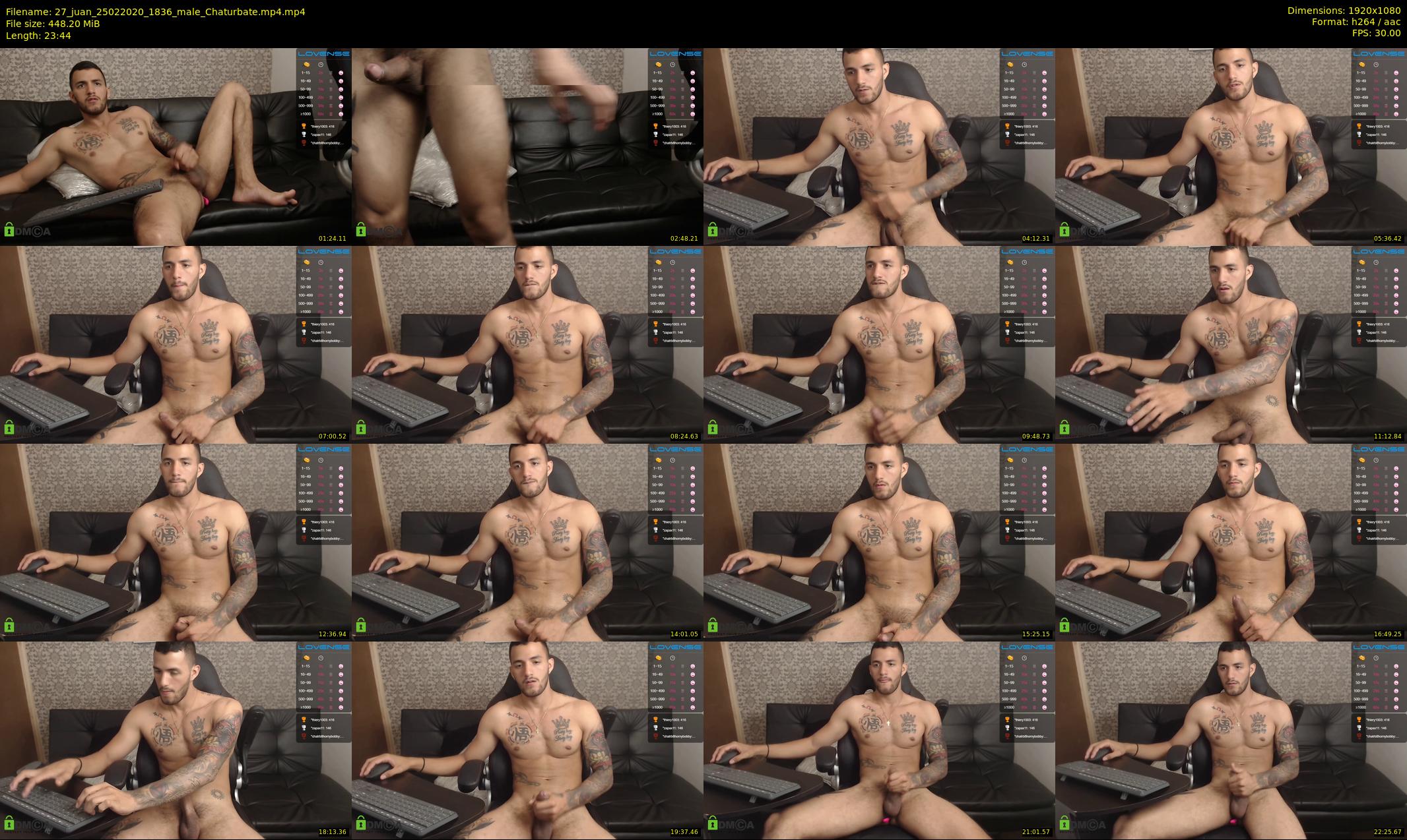27_juan — 24 minute Chaturbate male cam show recording, 1080p, Feb 25, 2020