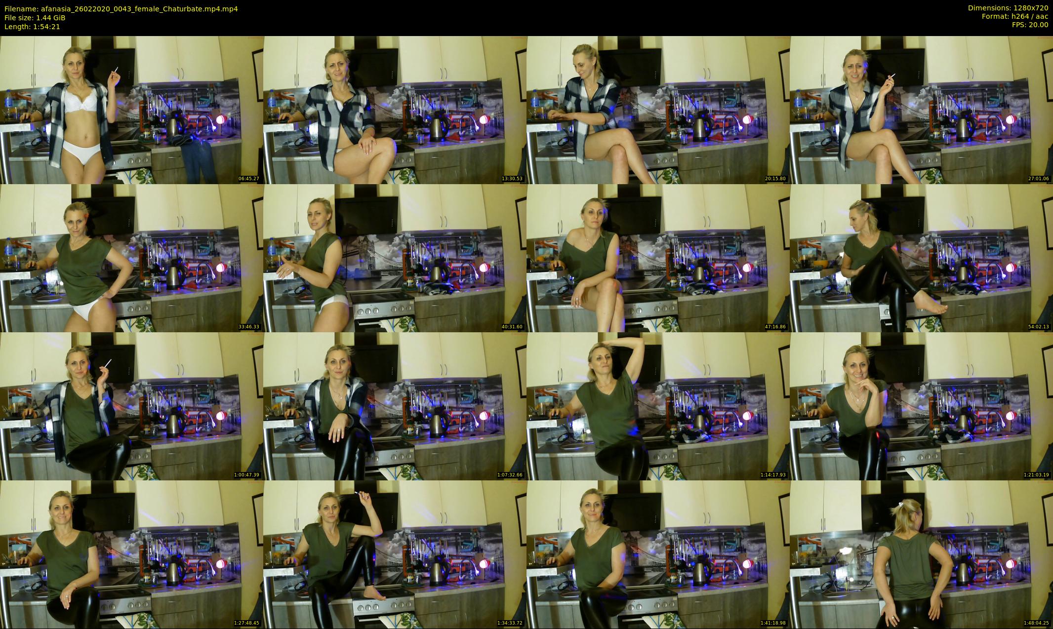 afanasia — 115 minute Chaturbate female cam show recording, 720p, Feb 26, 2020