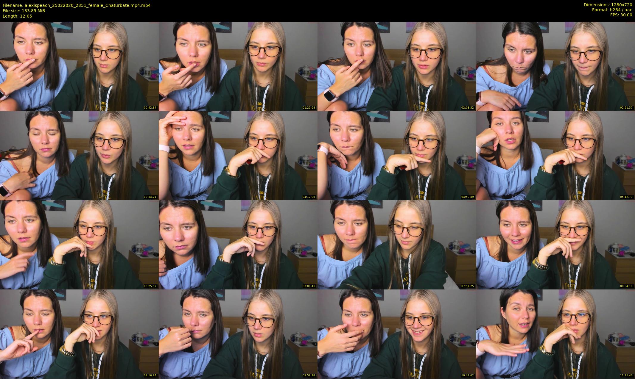 alexispeach — 13 minute Chaturbate female cam show recording, 720p, Feb 25, 2020