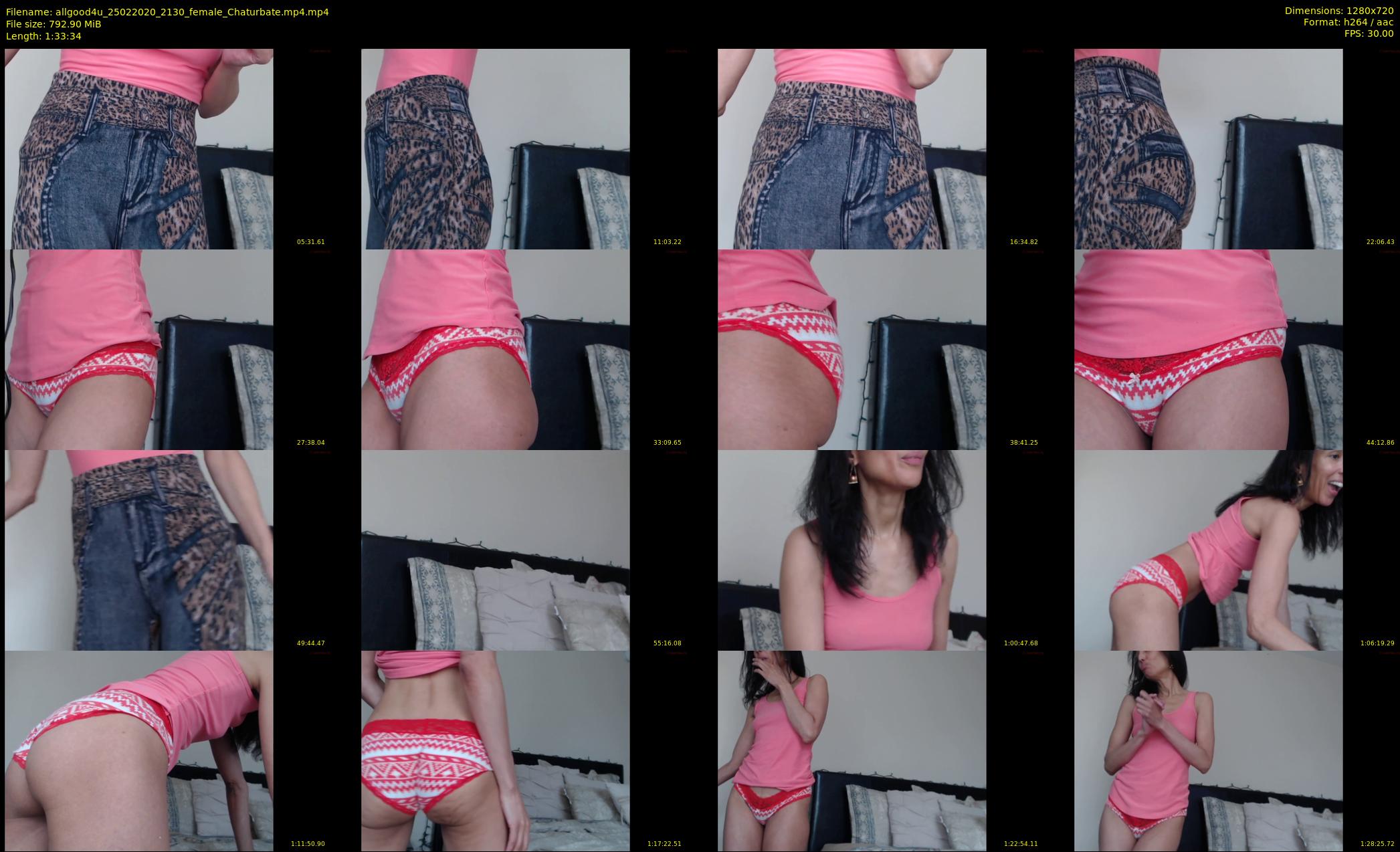 allgood4u — 94 minute Chaturbate couple cam show recording, 720p, Feb 25, 2020