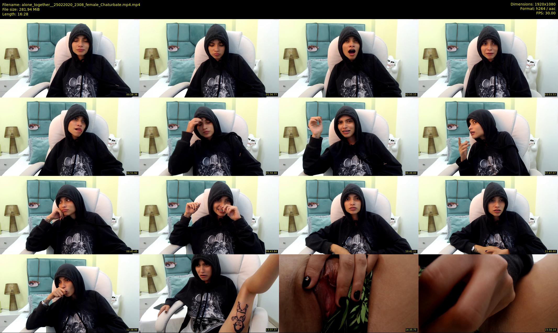 alone_together_ — 17 minute Chaturbate female cam show recording, 1080p, Feb 25, 2020