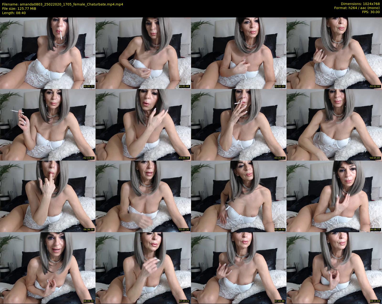 amanda0803 — 9 minute Chaturbate female cam show recording, 720p, Feb 25, 2020