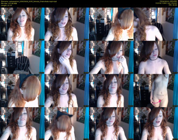 astraeasiren — 22 minute Chaturbate female cam show recording, 480p, Feb 25, 2020