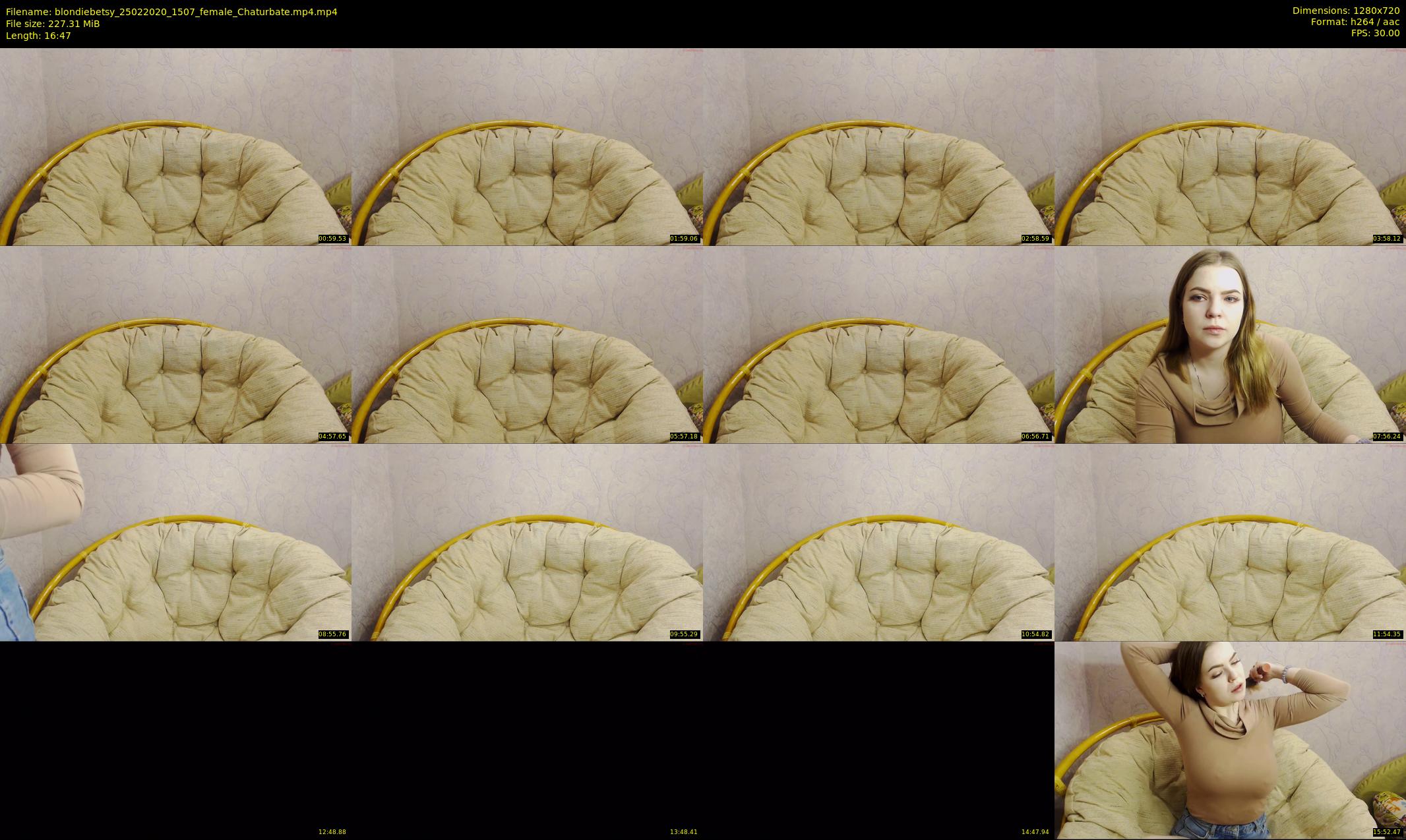 blondiebetsy — 17 minute Chaturbate female cam show recording, 720p, Feb 25, 2020