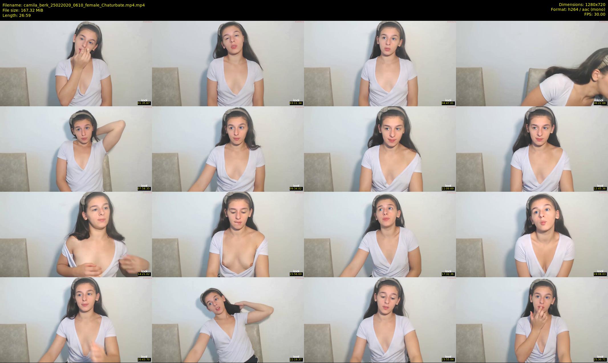 camila_berk — 27 minute Chaturbate female cam show recording, 720p, Feb 25, 2020