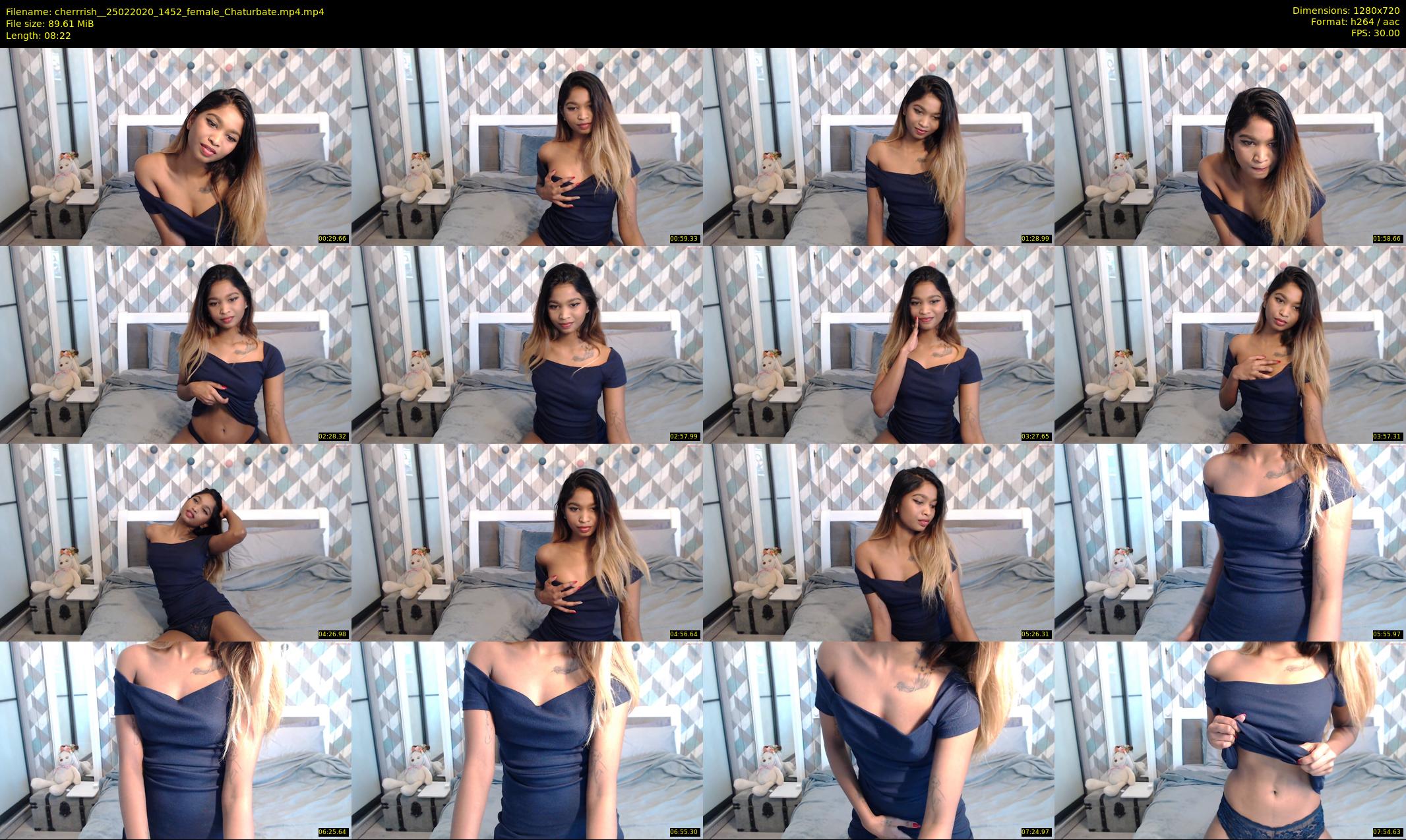 cherrrish_ — 9 minute Chaturbate female cam show recording, 720p, Feb 25, 2020