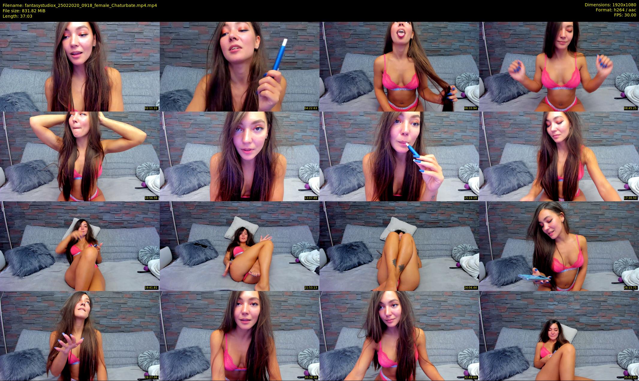 fantasystudiox — 38 minute Chaturbate female cam show recording, 1080p, Feb 25, 2020