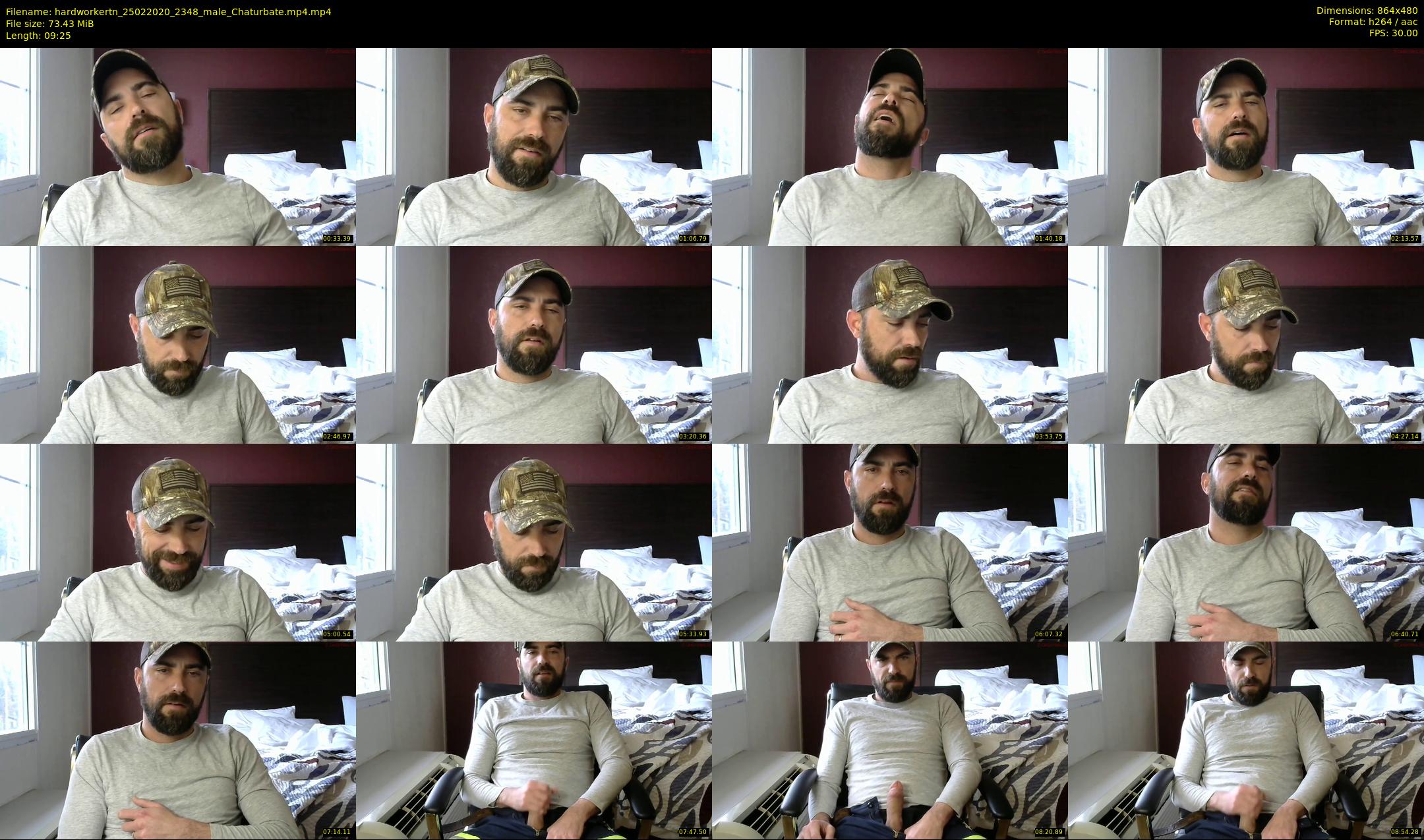 hardworkertn — 10 minute Chaturbate male cam show recording, 480p, Feb 25, 2020