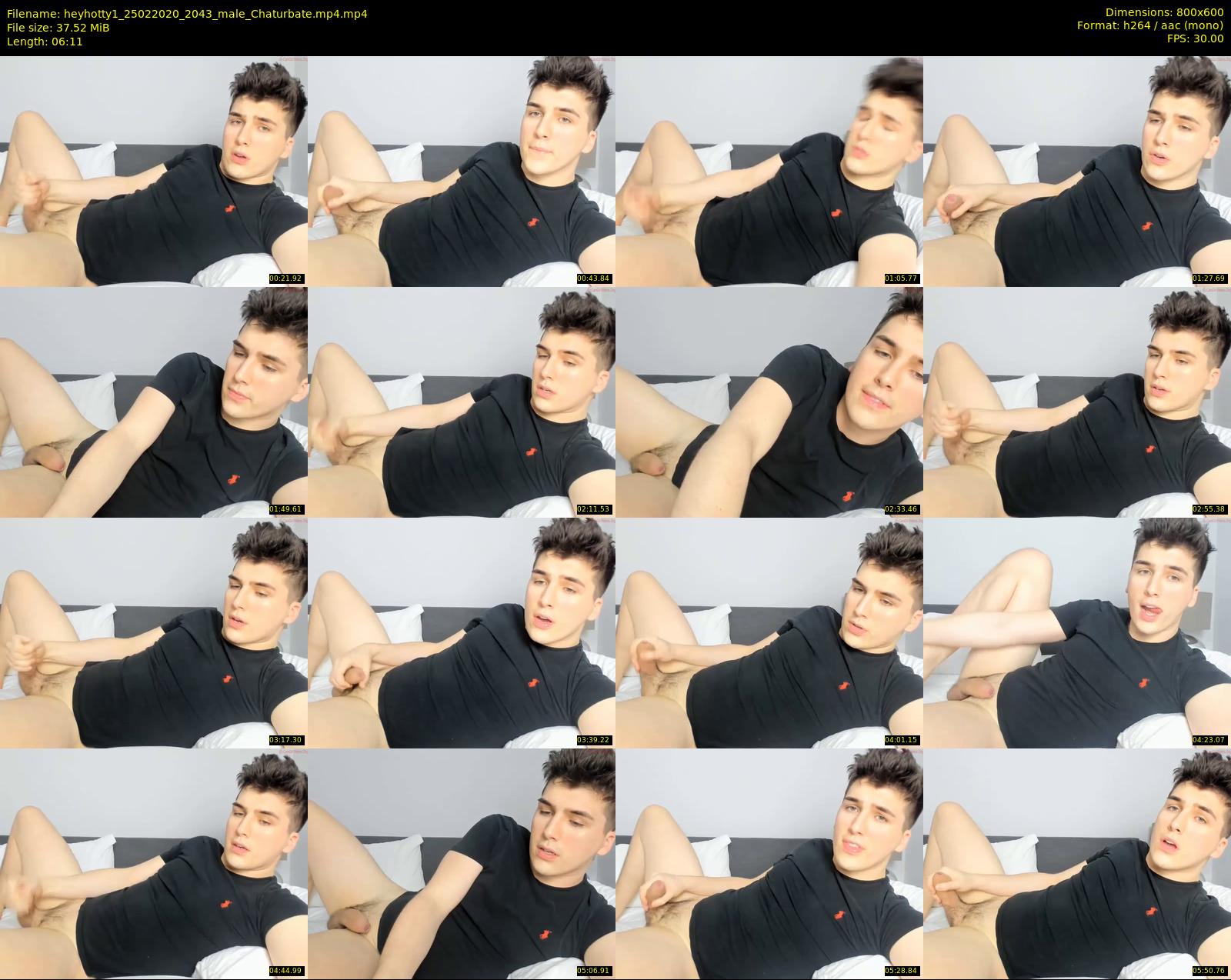 heyhotty1 — 7 minute Chaturbate male cam show recording, 480p, Feb 25, 2020